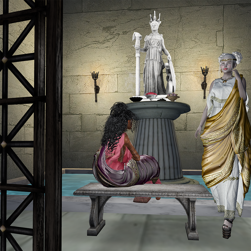 Visiting with Athena