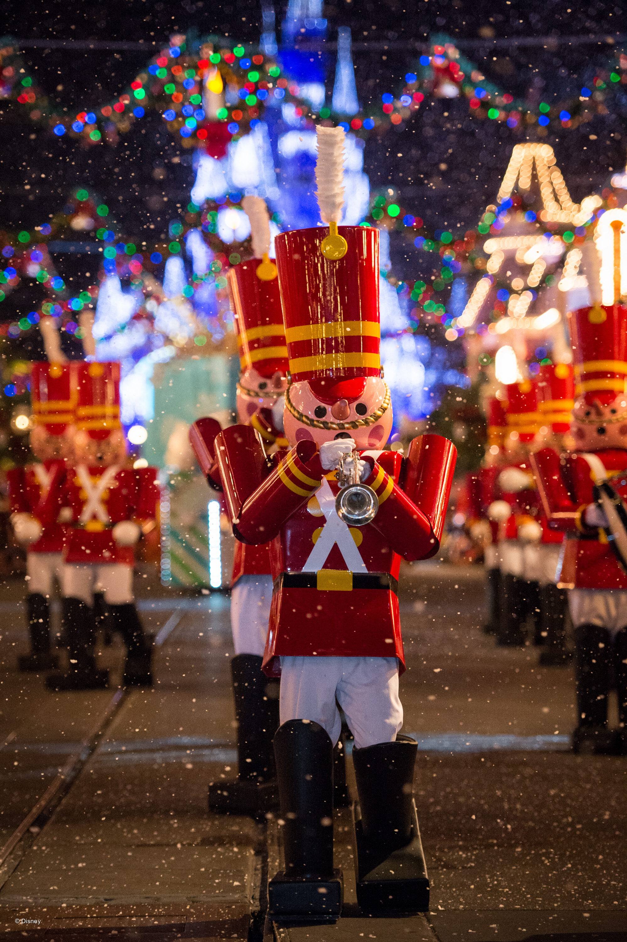 The toy soldiers in the parade are a favorite!
