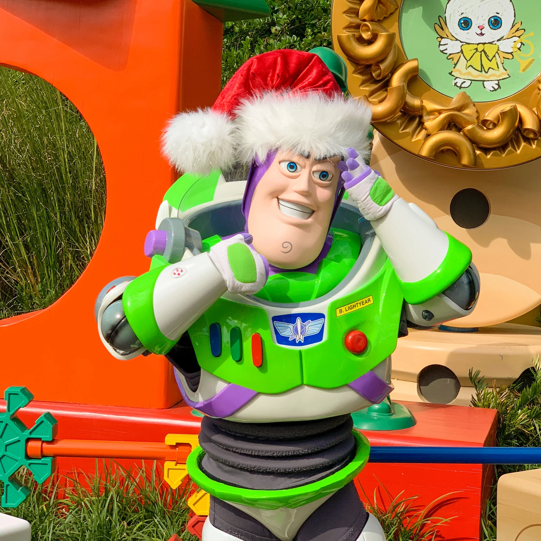 Buzz ready for the holidays.
