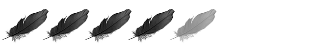 HIS RATING: 4 out of 5 “feathers”