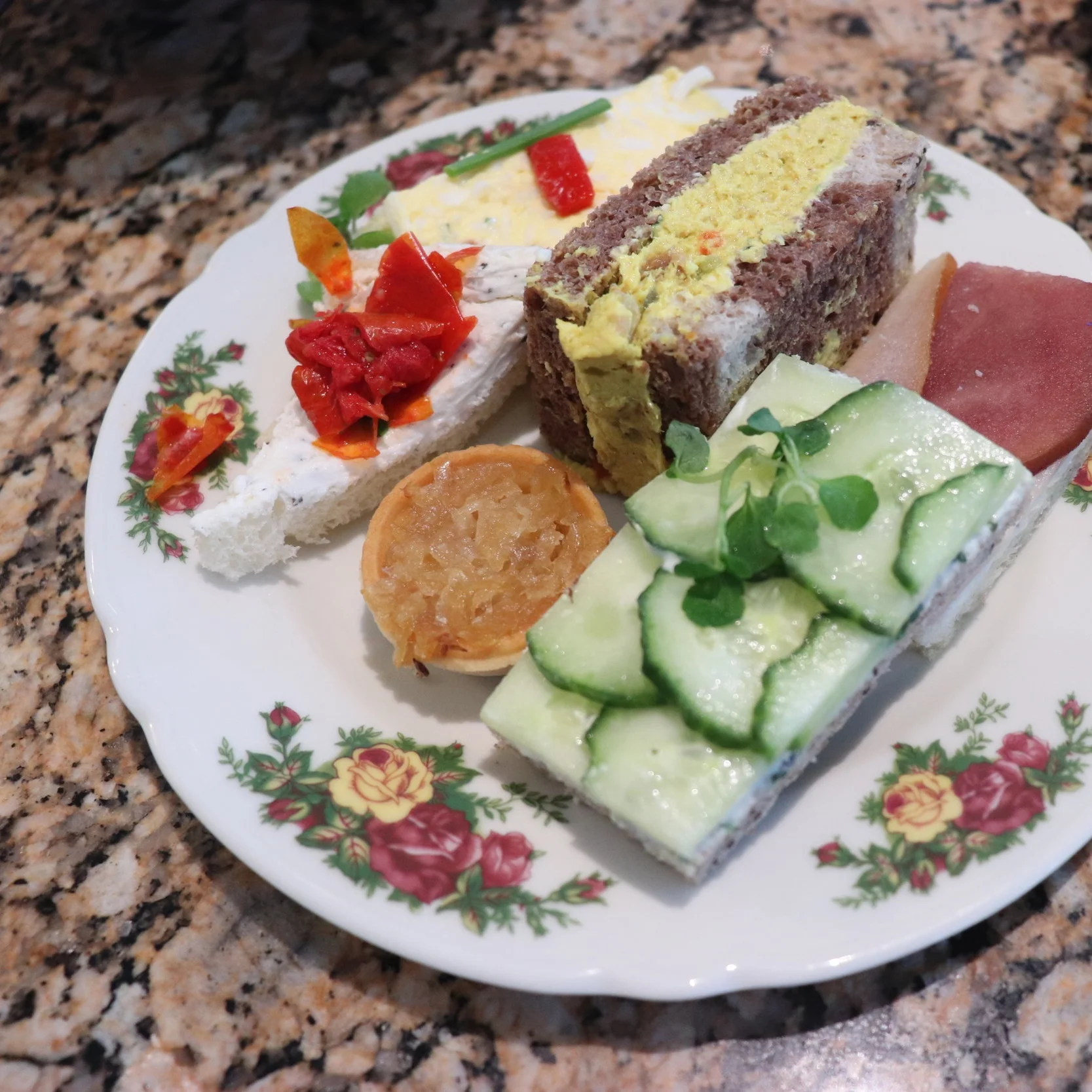 A variety of tasty sandwiches.