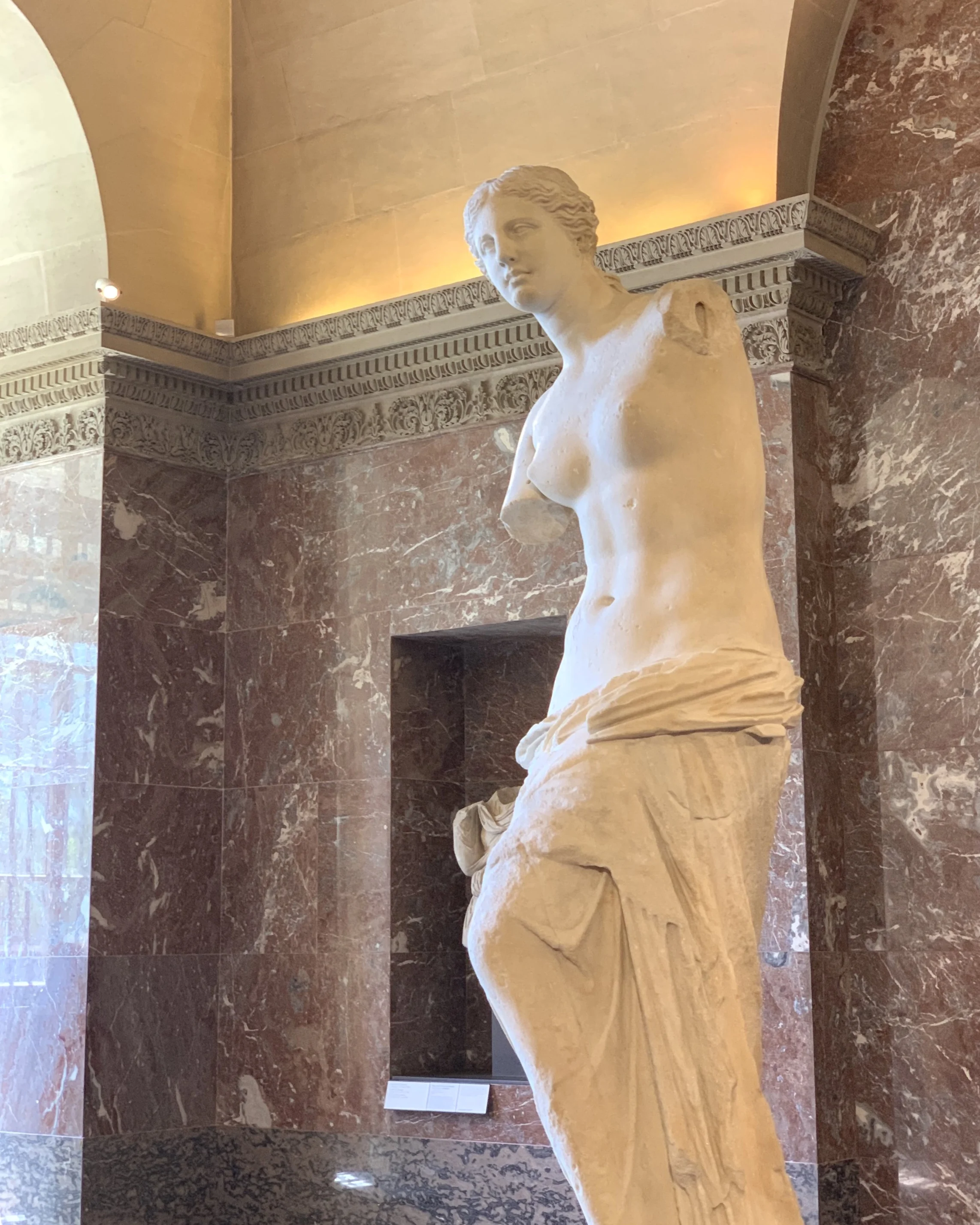 The Venus de Milo.