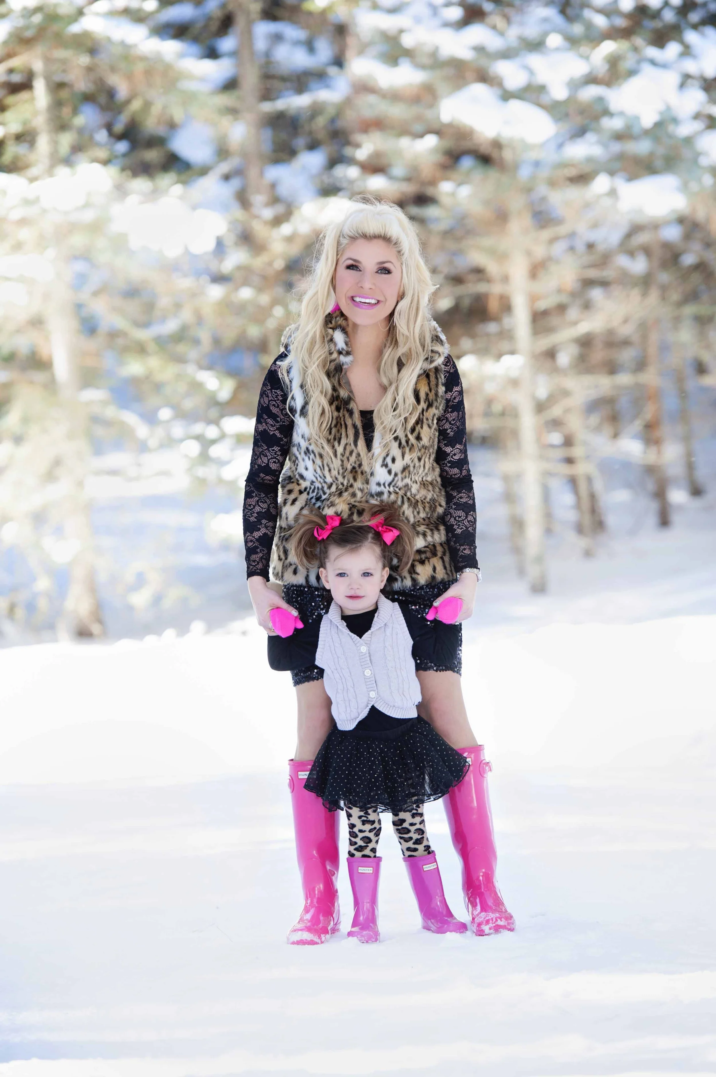 hot pink hunter boots