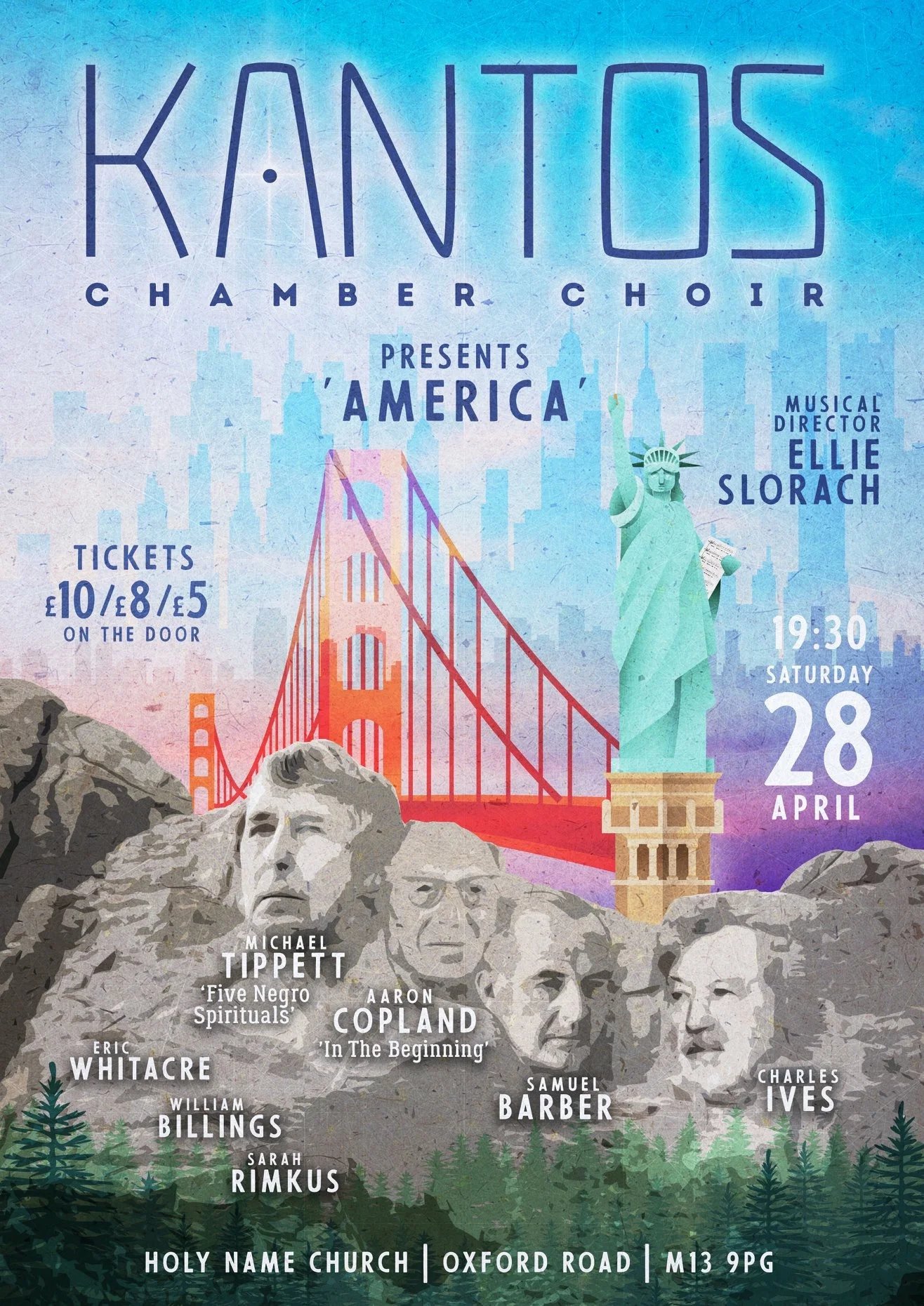 Performances by Kantos Chamber Choir