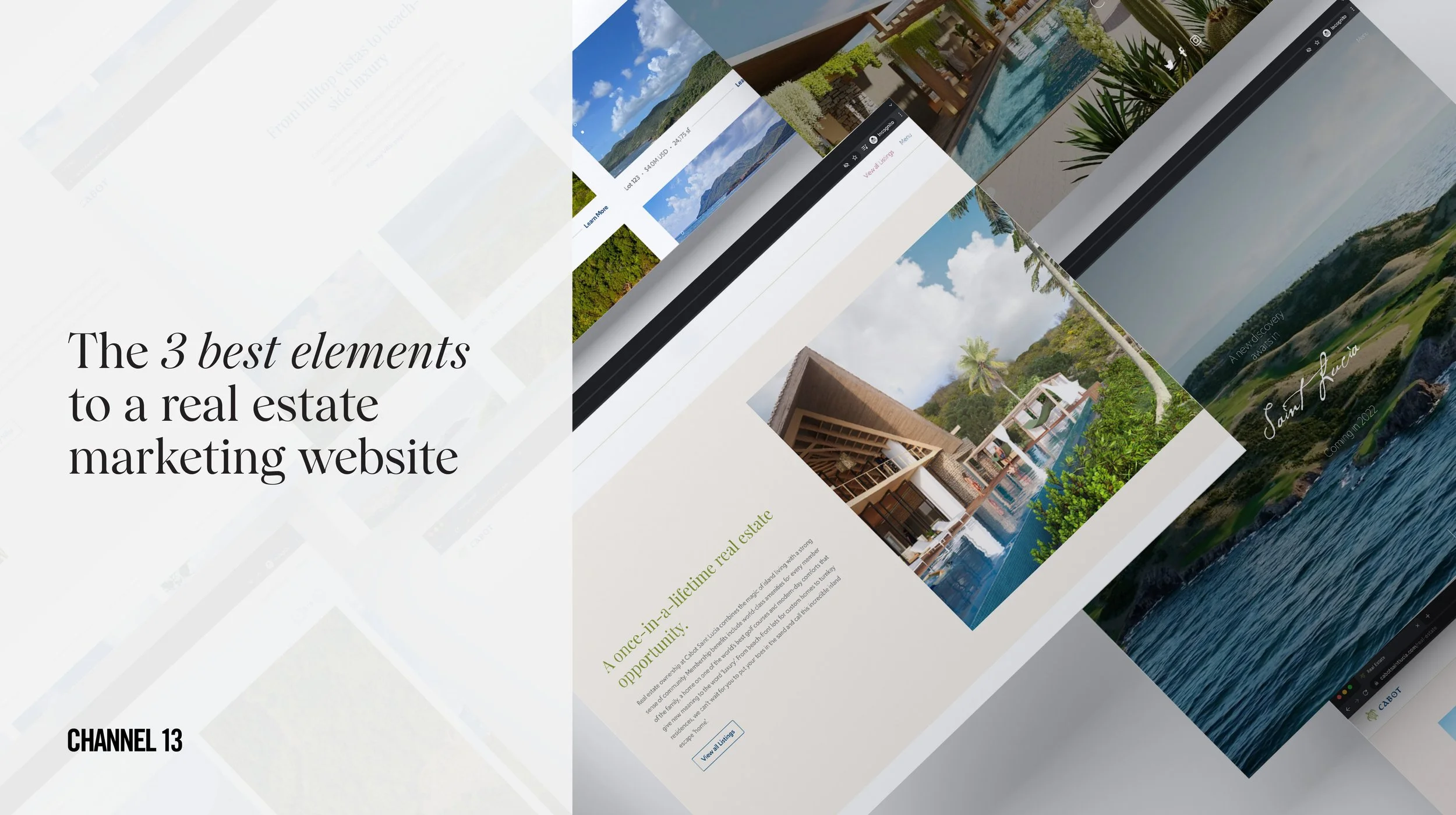 The 3 Best Elements to a Real Estate Marketing Website