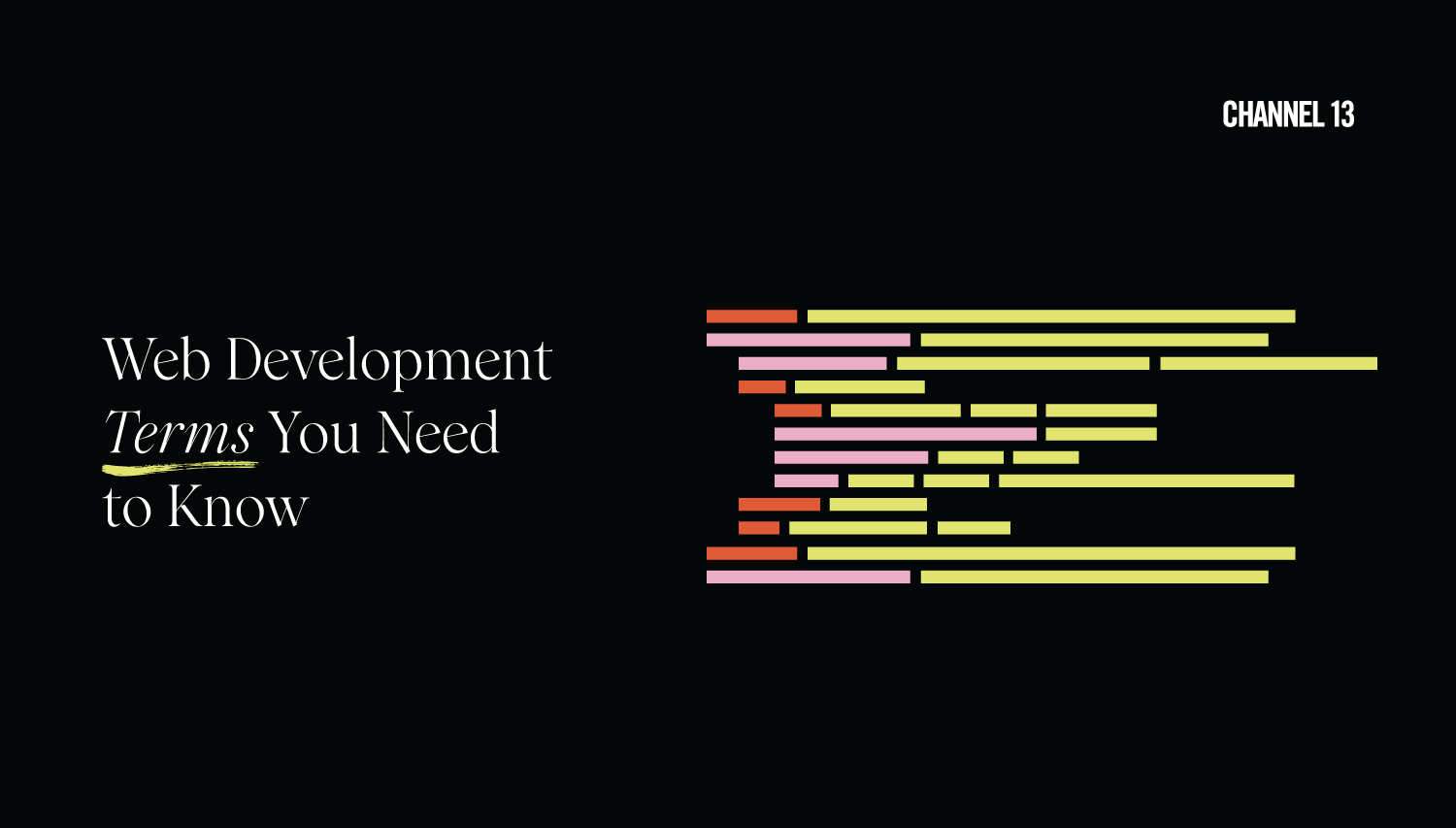 5 Web Development Terms You Need to Know