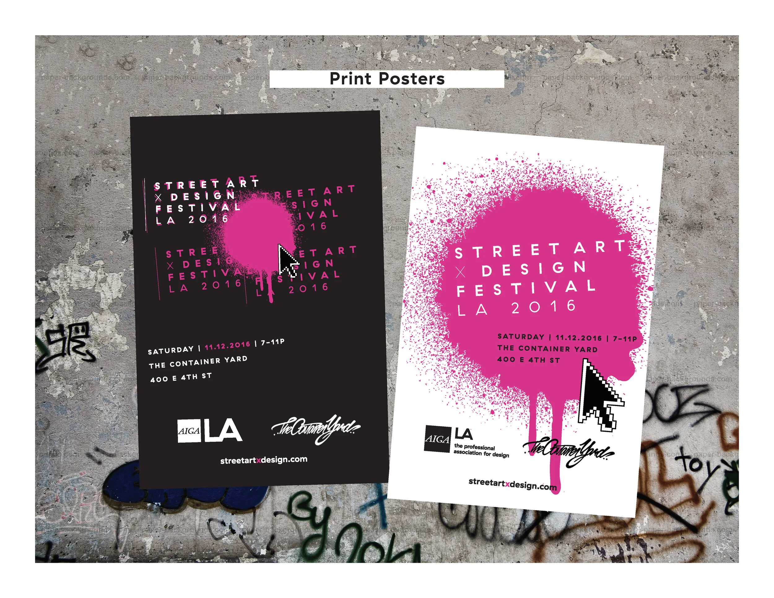 Case Study: AIGA LA Street Art Festival Campaign — Pesavento & Co.