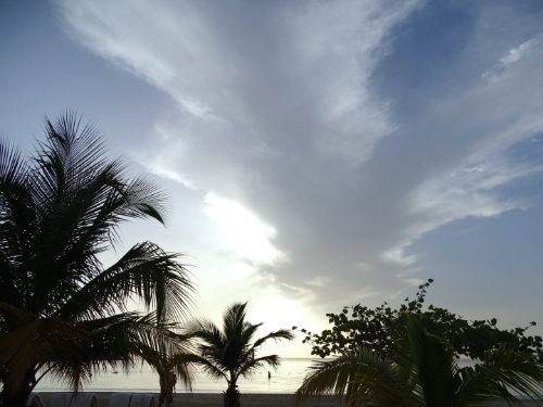 west coast island sunsets