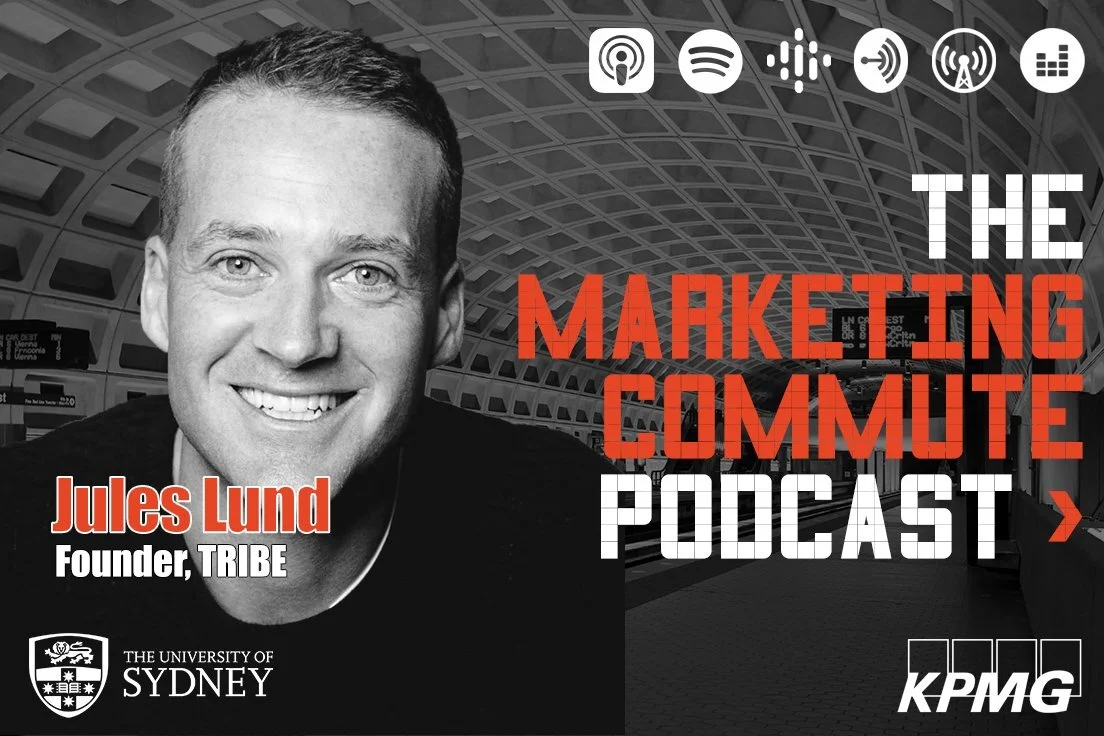 Andrew Baxter co-hosts Episode 7 of the second season of The Marketing Commute, featuring Jules Lund