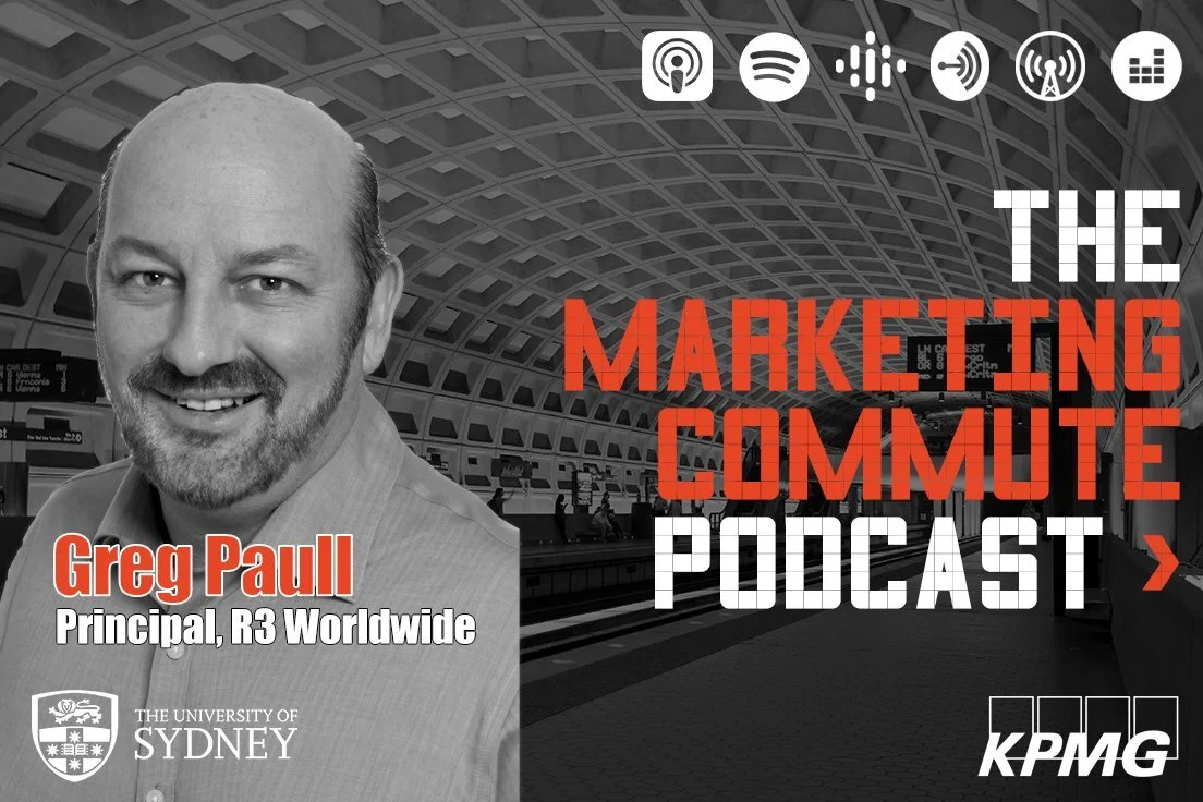 Andrew Baxter co-hosts Episode 6 of the second season of The Marketing Commute, featuring Greg Paull