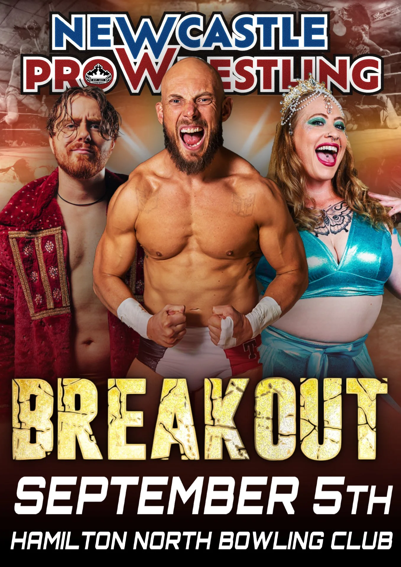 Newcastle Pro Wrestling presents “Breakout”  