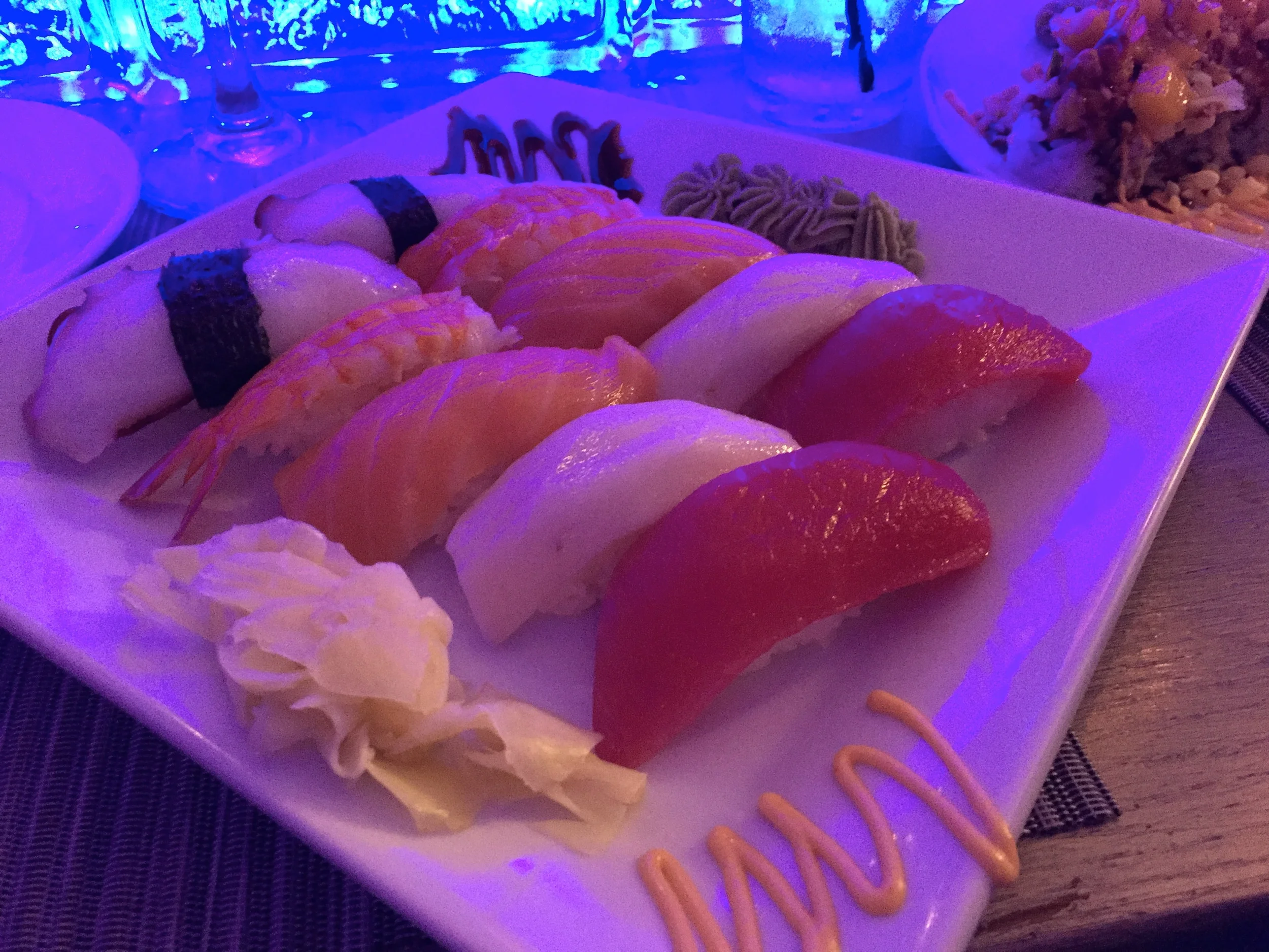 Nigiri Special-- with Tuna, White Tuna, Salmon, Shrimp, Octopus