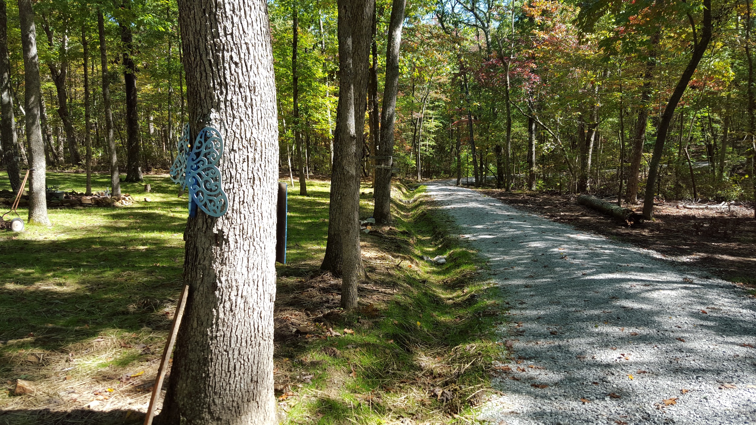 Repaired driveway, drainage, and lawn! Summer 2015, Lookout Mtn GA