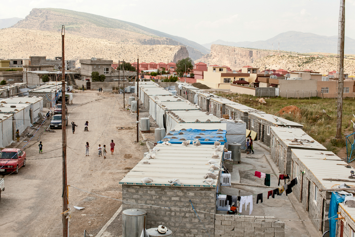  Rwanduz refugee camp, Iraqi Kurdistan (2016). 