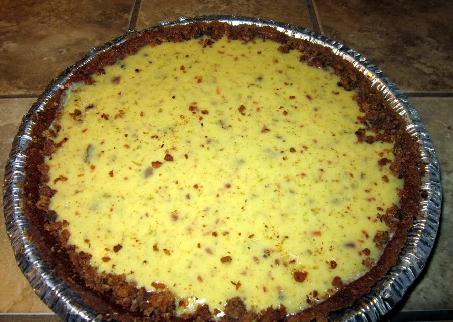 Habanero Key Lime Pie with Crispy Pork Bits — Naturiffic Gourmet BBQ