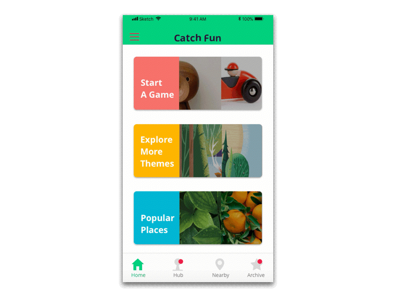 Just simply click “start a game”, it tells you to pick a treasure and some clues. It gives you tips on what kind of objects you should pick. Looking for colors, shapes, letters, and sizes, those are all the contents that children age 3-5 need to learn and practice. 