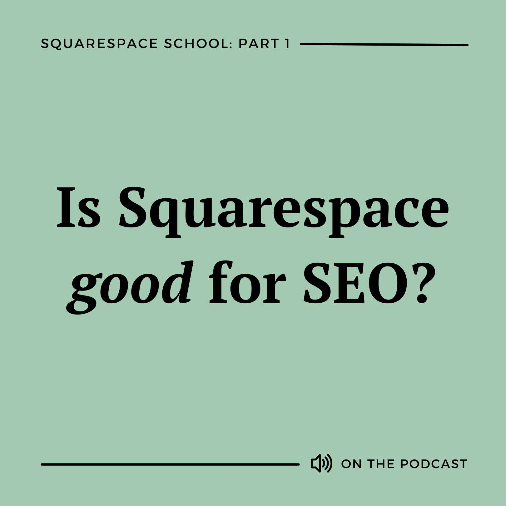 Is Squarespace Good for SEO?