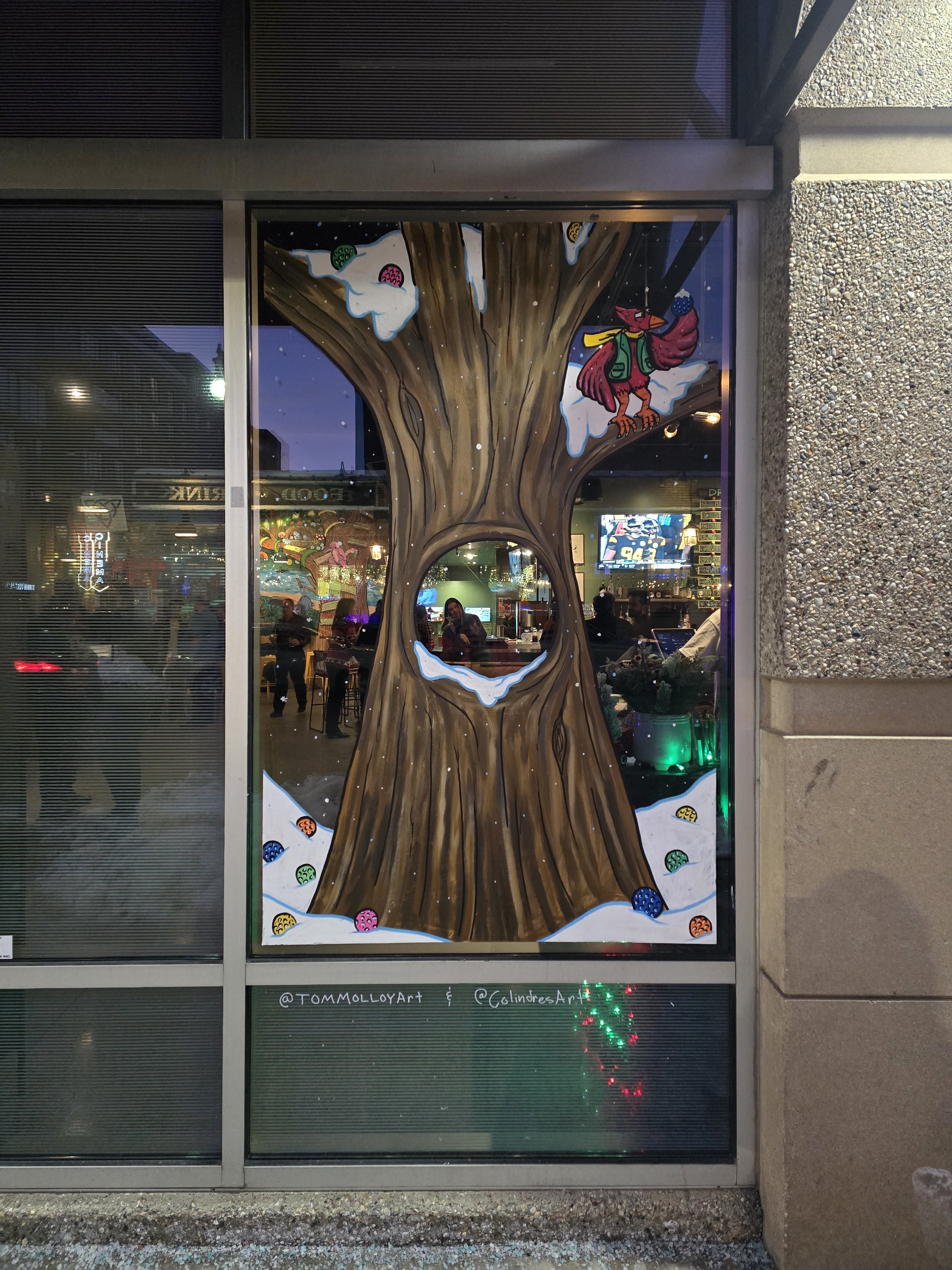 Big Mini Grand Rapids Window Mural 1/3