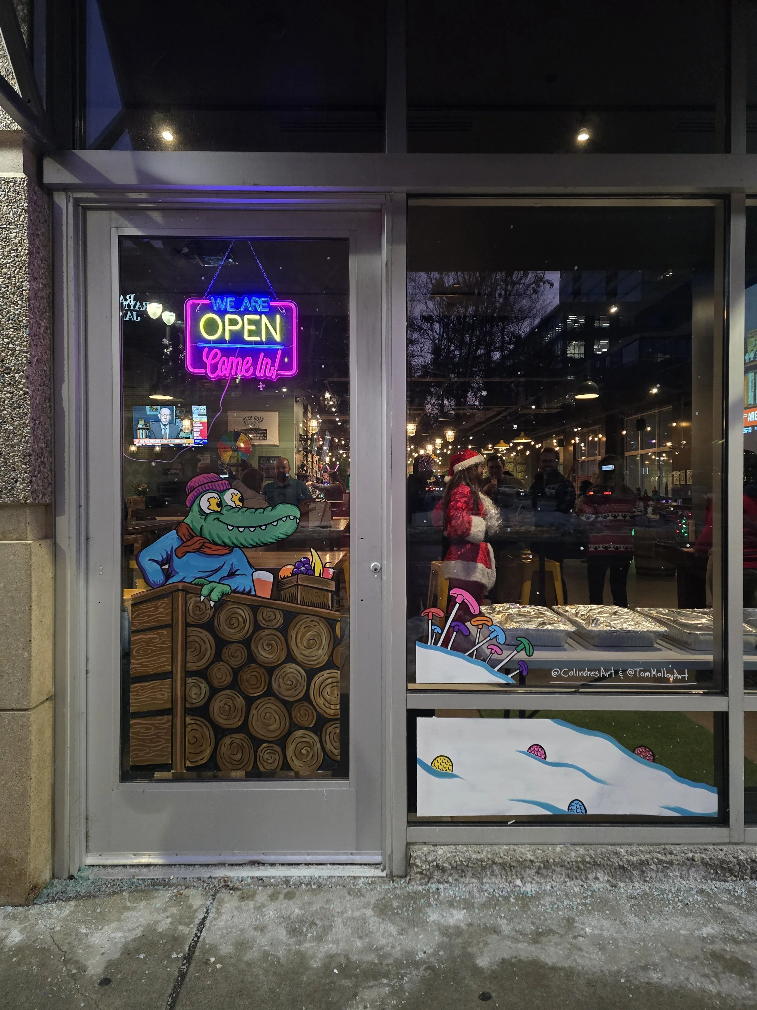 Big Mini Grand Rapids Window Mural 2/3