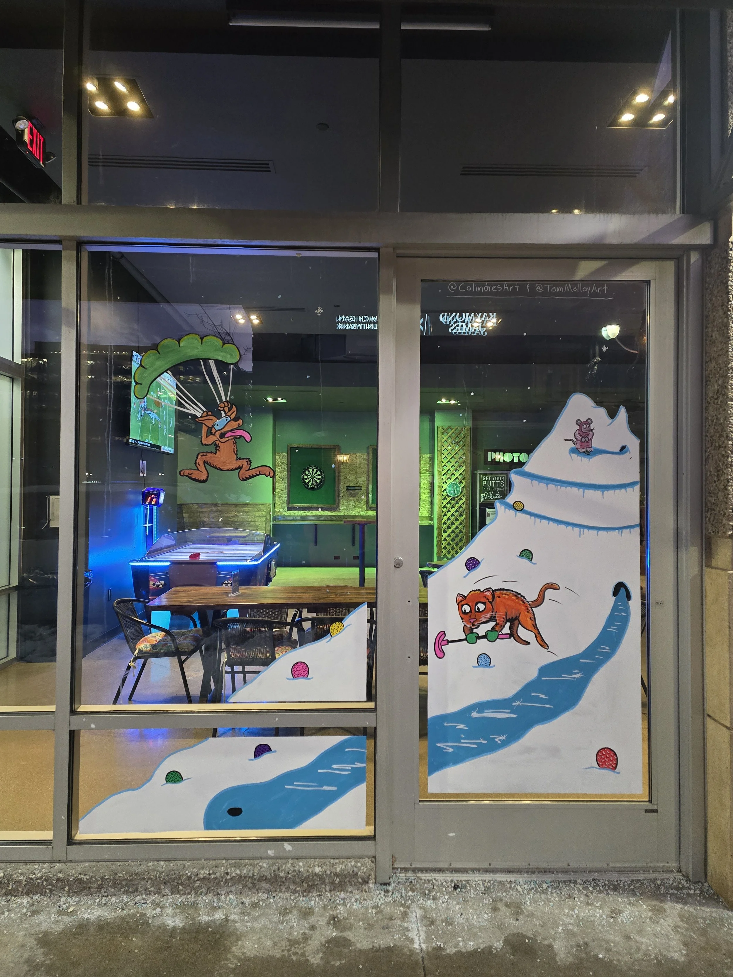 Big Mini Grand Rapids Window Mural 3/3