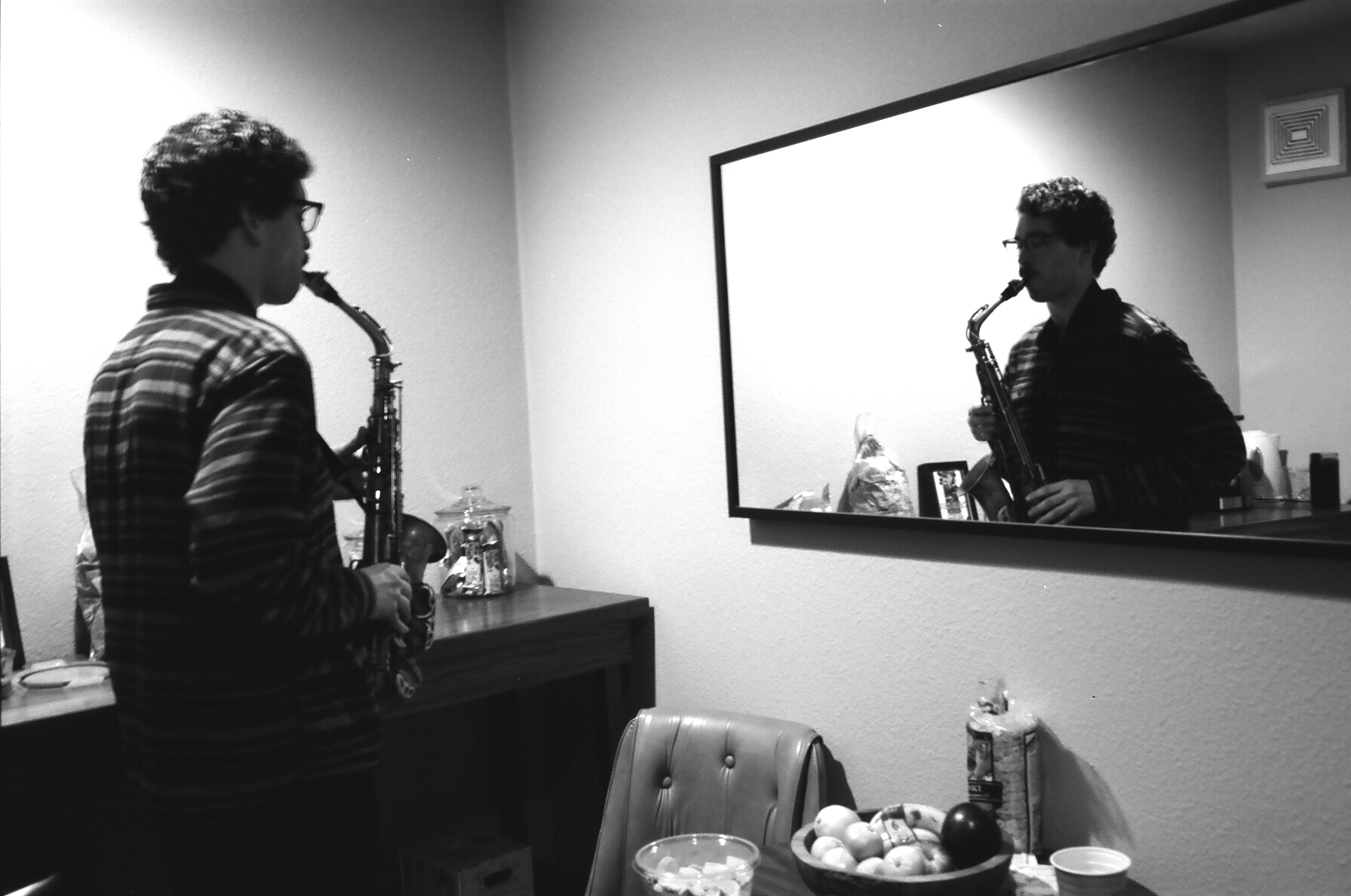 Saxophonist Alex Sadnik (Photo by Devin O'Brien)