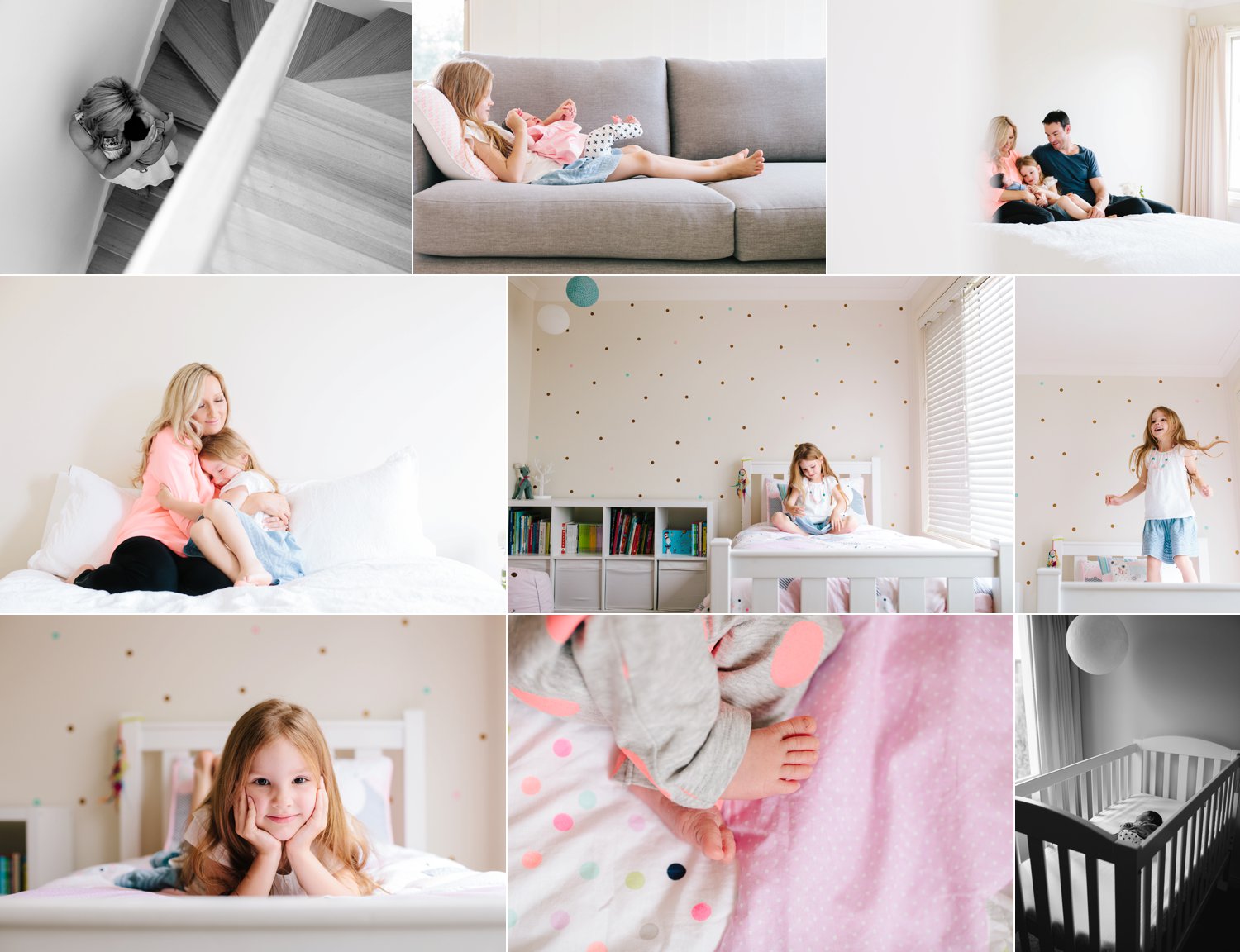 This family session started at around 11am, and really shows how your home plays a big part in your session.