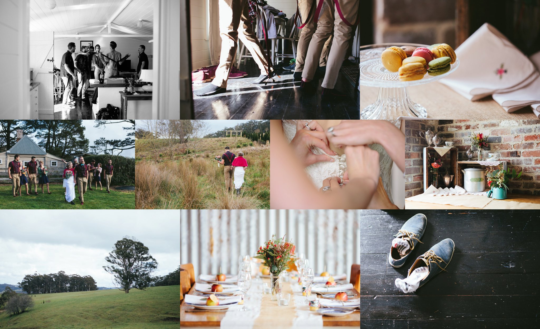 Loren + Calvin's Fitzroy Falls, NSW wedding