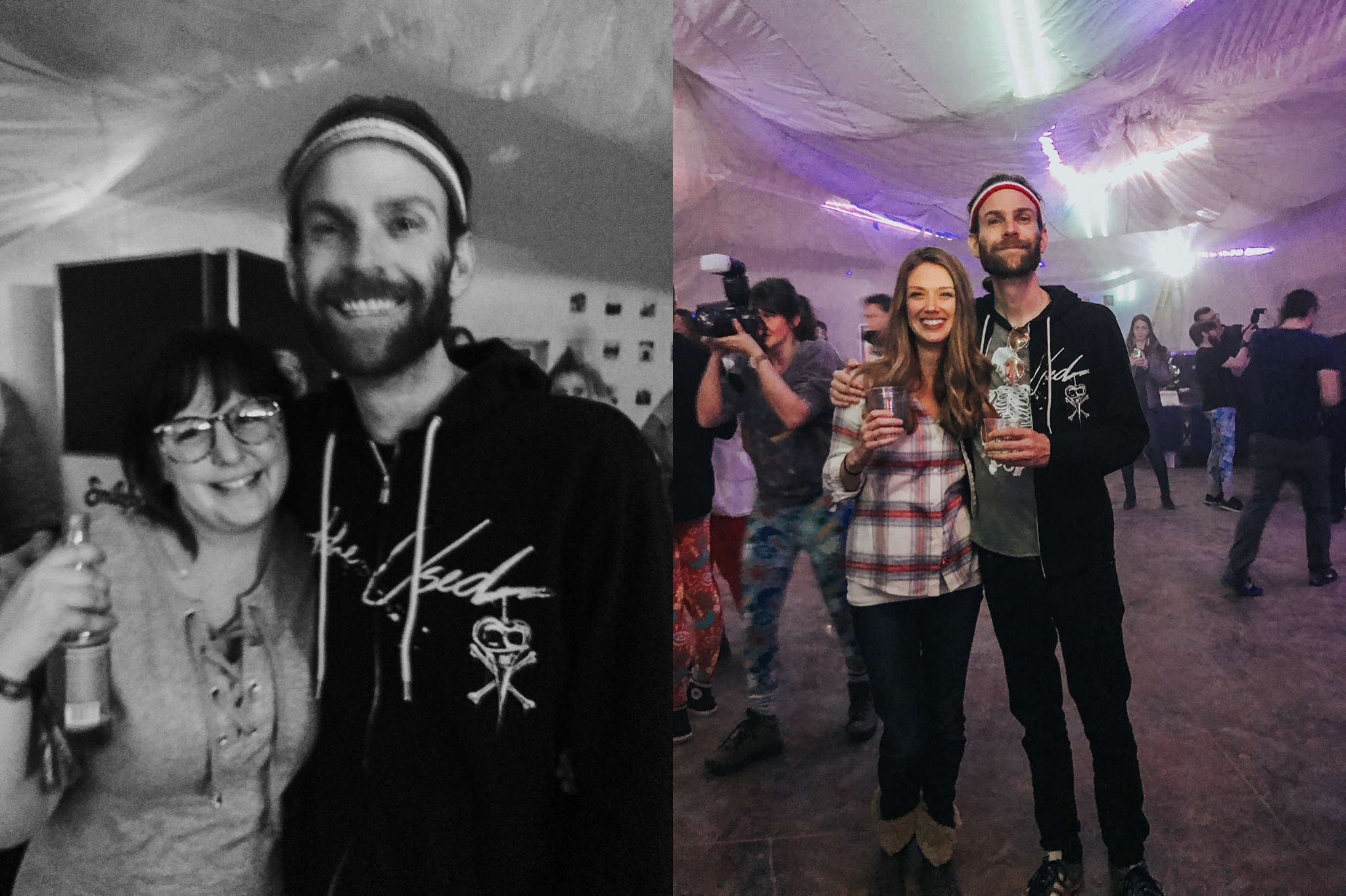 The inspiring Ryan Muirhead - with me (L) and with my gorgeous friend Kristin (R).