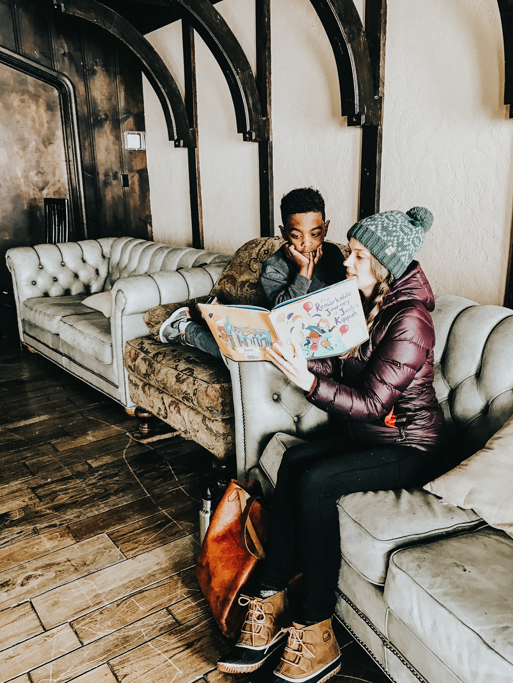 We had the pleasure of attending a talk by The Parsons - a beautiful and intentional family. This is their son Zion and Kristen reading.