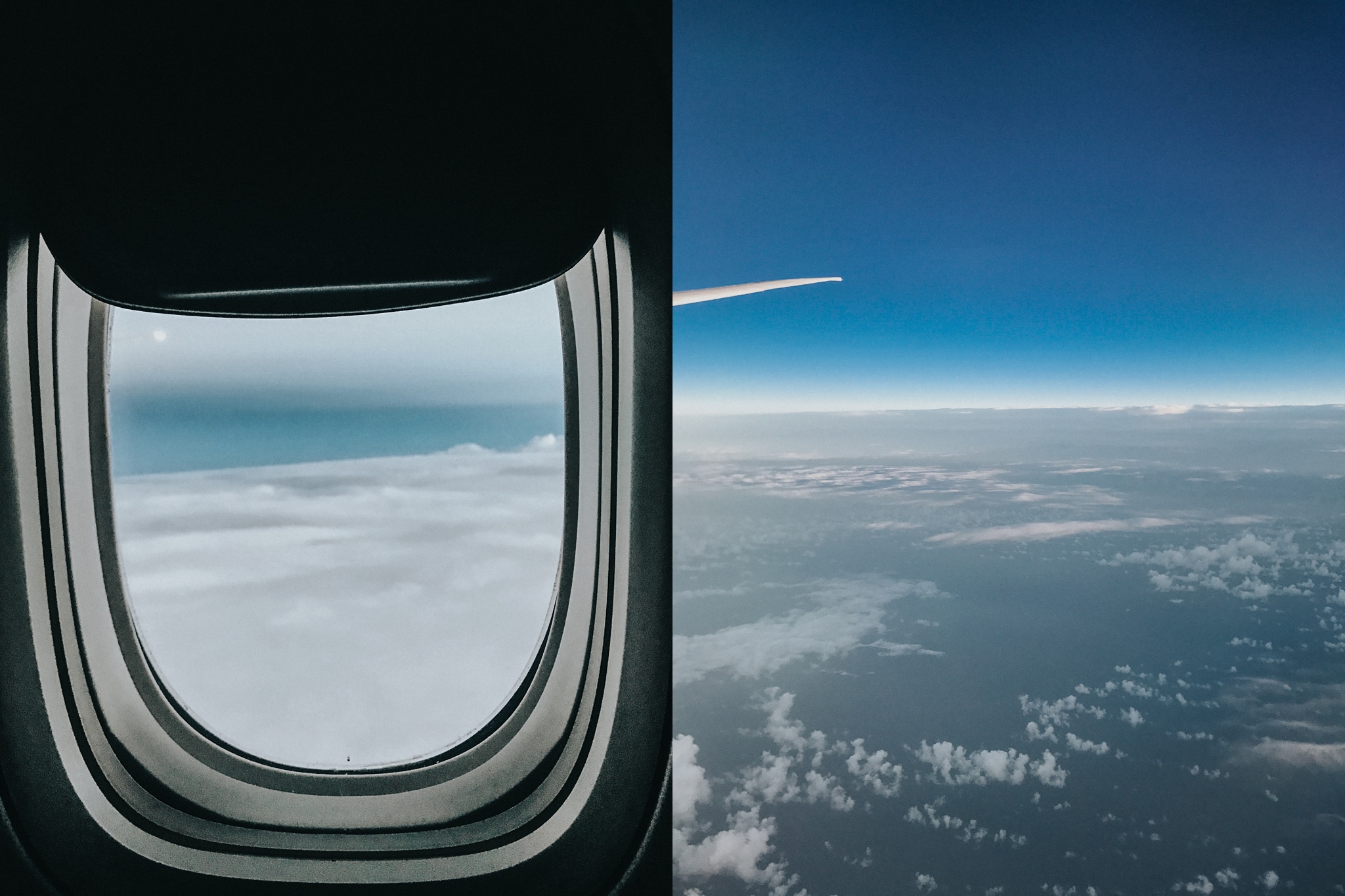 Obligatory photos from the skies.