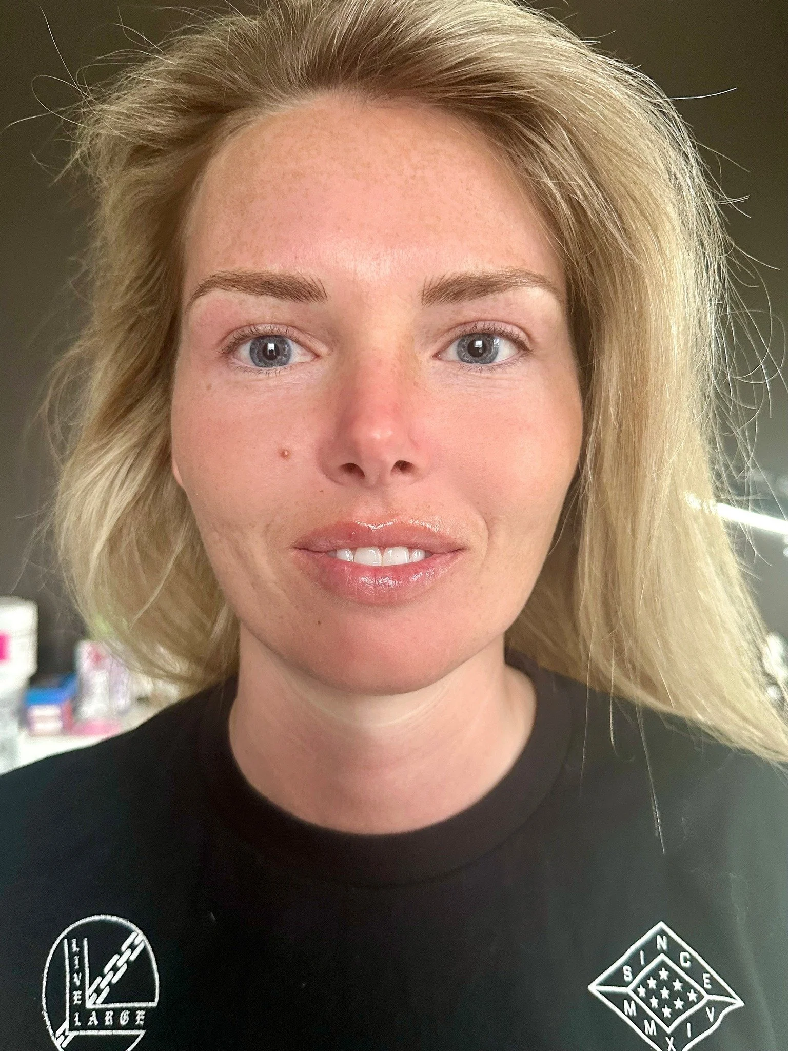 Fair-haired and worried your brows will look too dark? Don't be! I customize the pigment to match your God-given features. 

Want a preview of what your brows will look like BEFORE you book? DM and I'll send you the link to a virtual brow mapping.