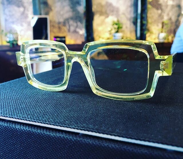 Mellow yellow - New Mille by @theoeyewear Bold and chunky form balanced by soft translucent colour. #scoogle
