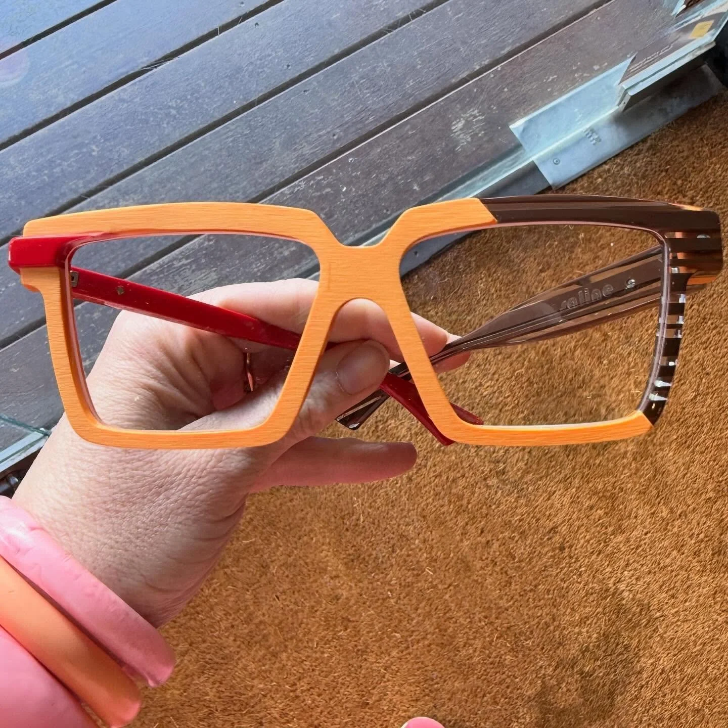 Onto orange 🍊 @pieromassaroeyewear
