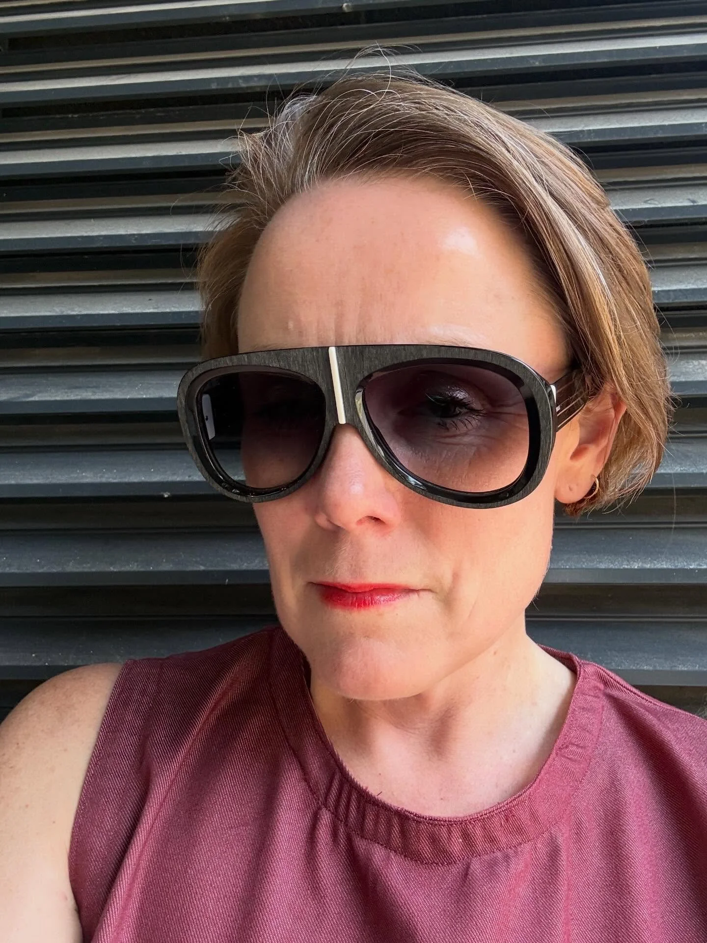 Serious sun spectator sunglasses super seeing for the Tennis 🎾 @pieromassaroeyewear