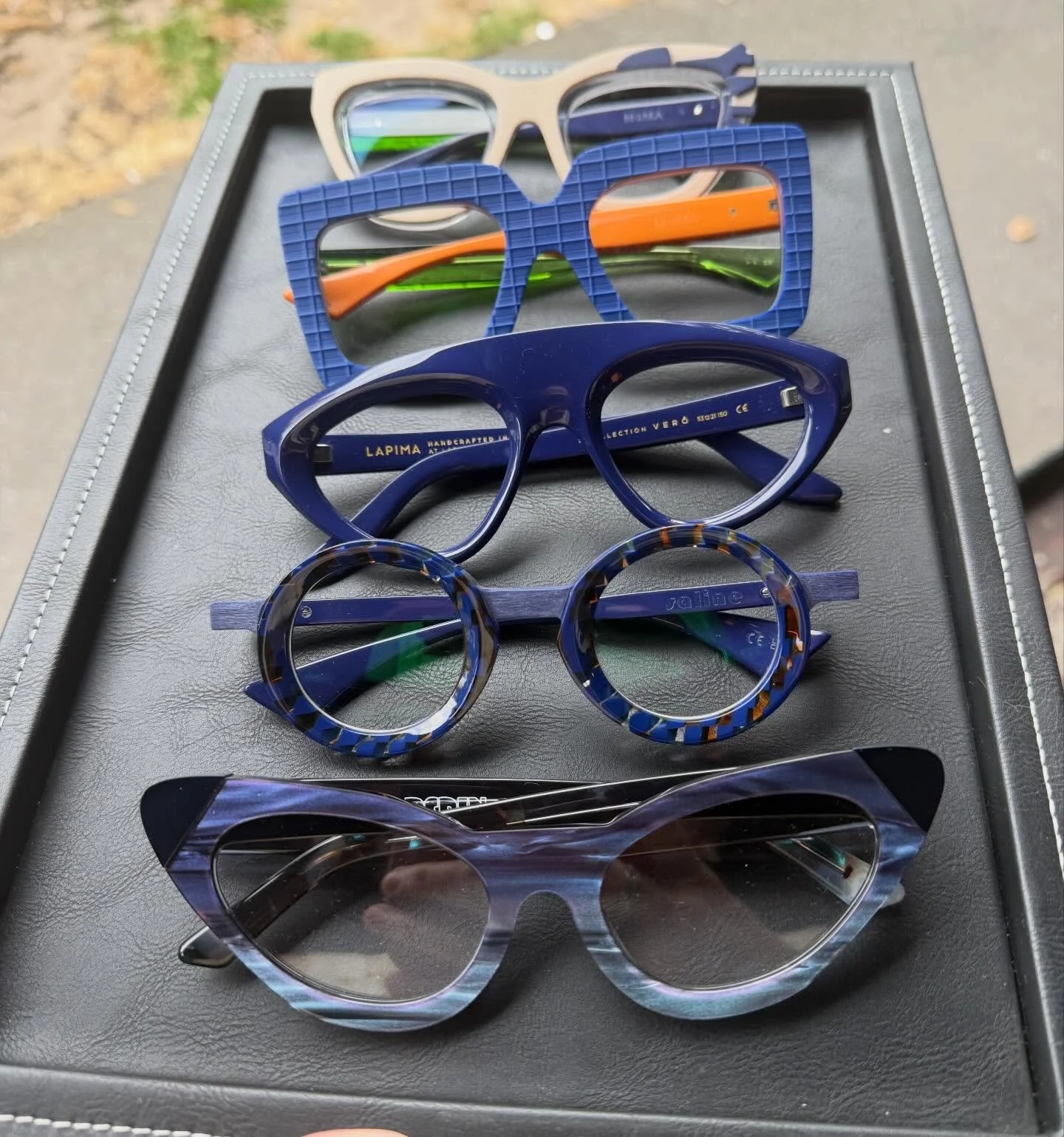 In the navy @niloca_eyewear @pieromassaroeyewear