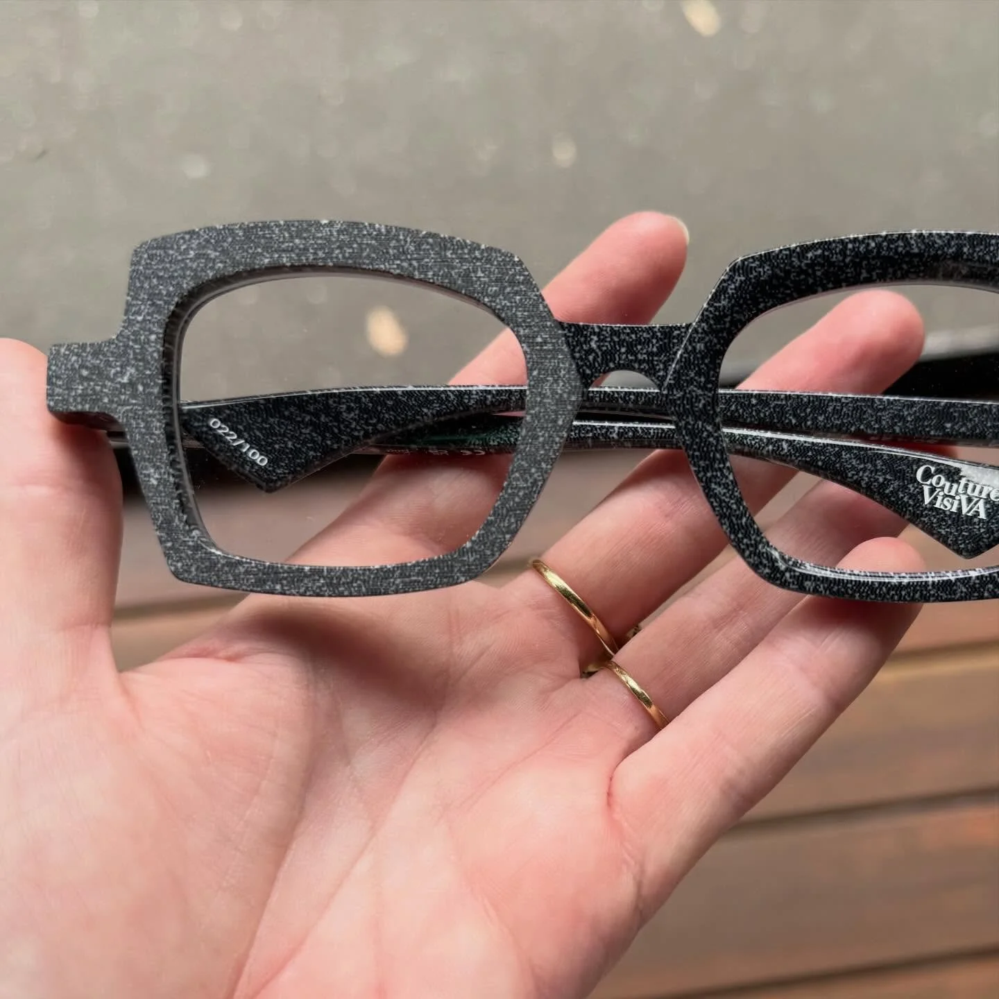 Concrete sparkle @pieromassaroeyewear