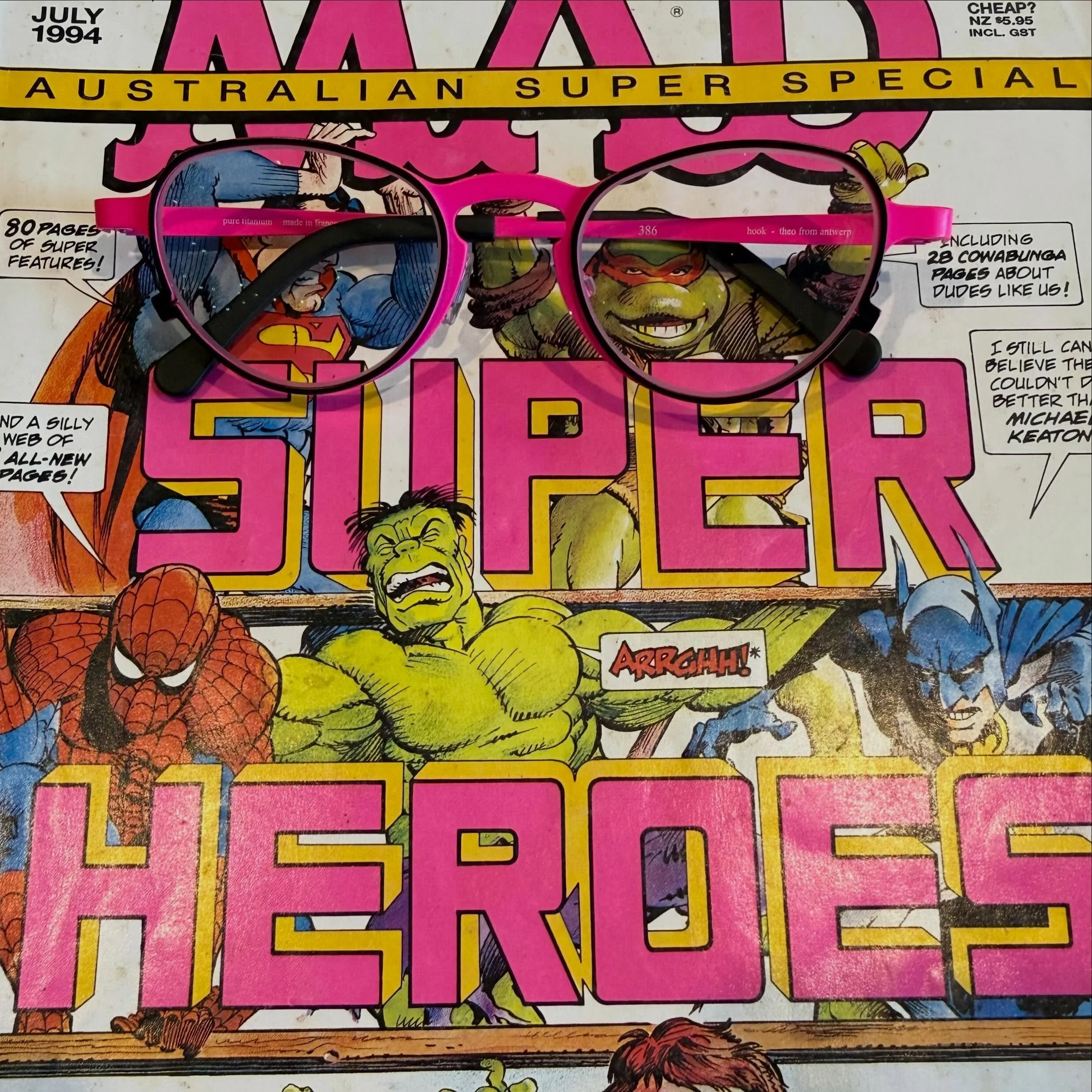 Camouflaged cats - Mad Magazine May - stop the scroll feel the flick @theoeyewear