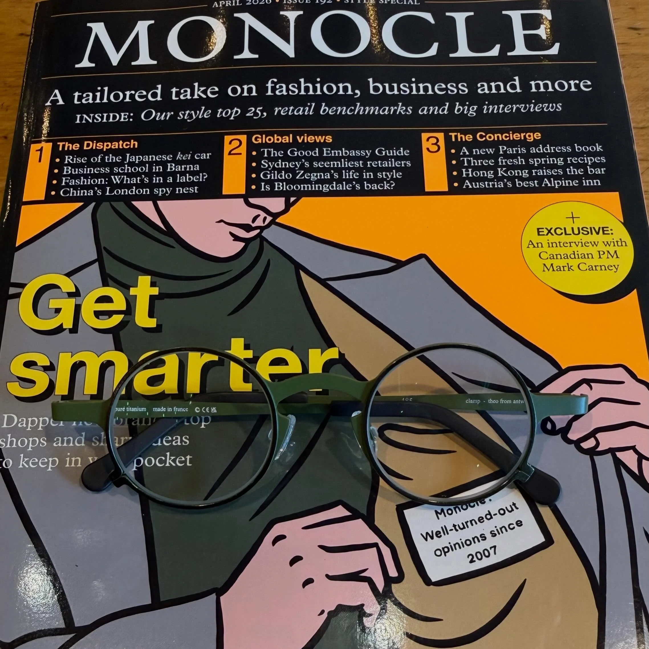More spectacle than monocle @theoeyewear  Stop the scroll