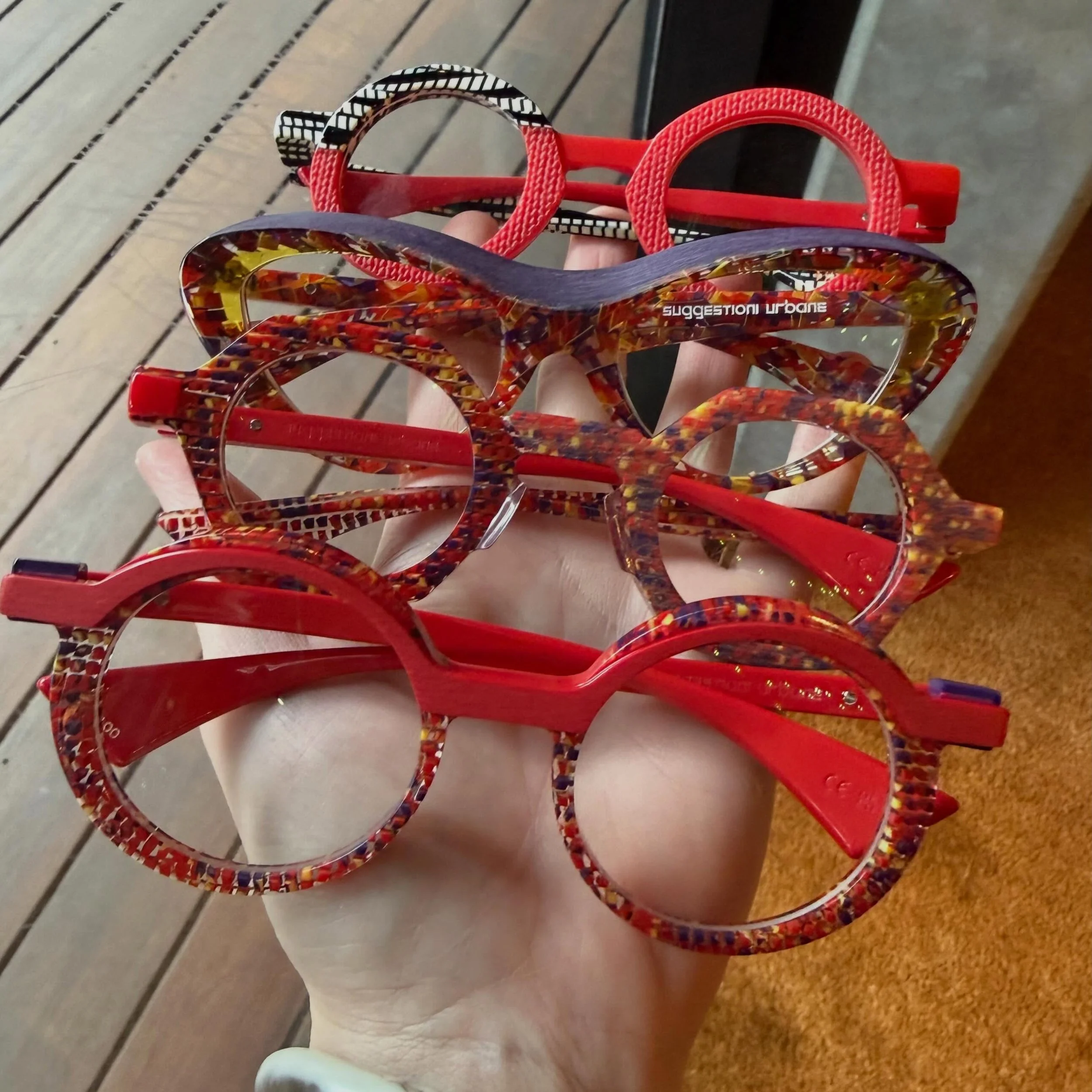 I see red @pieromassaroeyewear