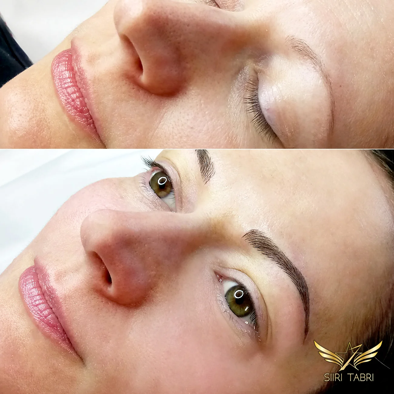 Light microblading - An enormous change once again with SharpBrows Light microblading. Totally new brows from the scratch.