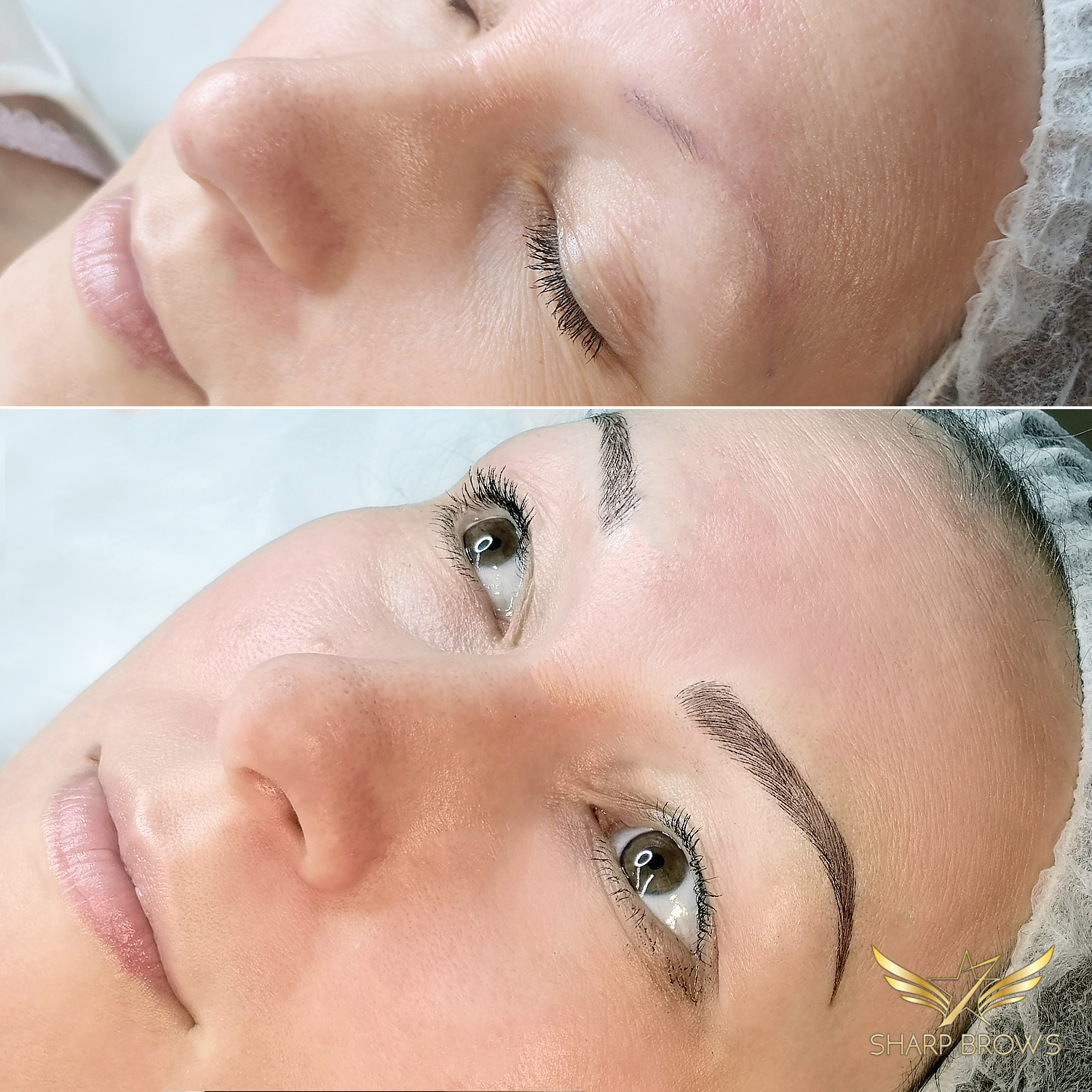 Light microblading. Sometimes people say that it is possible to achieve miracles with Light microblading and they are correct.