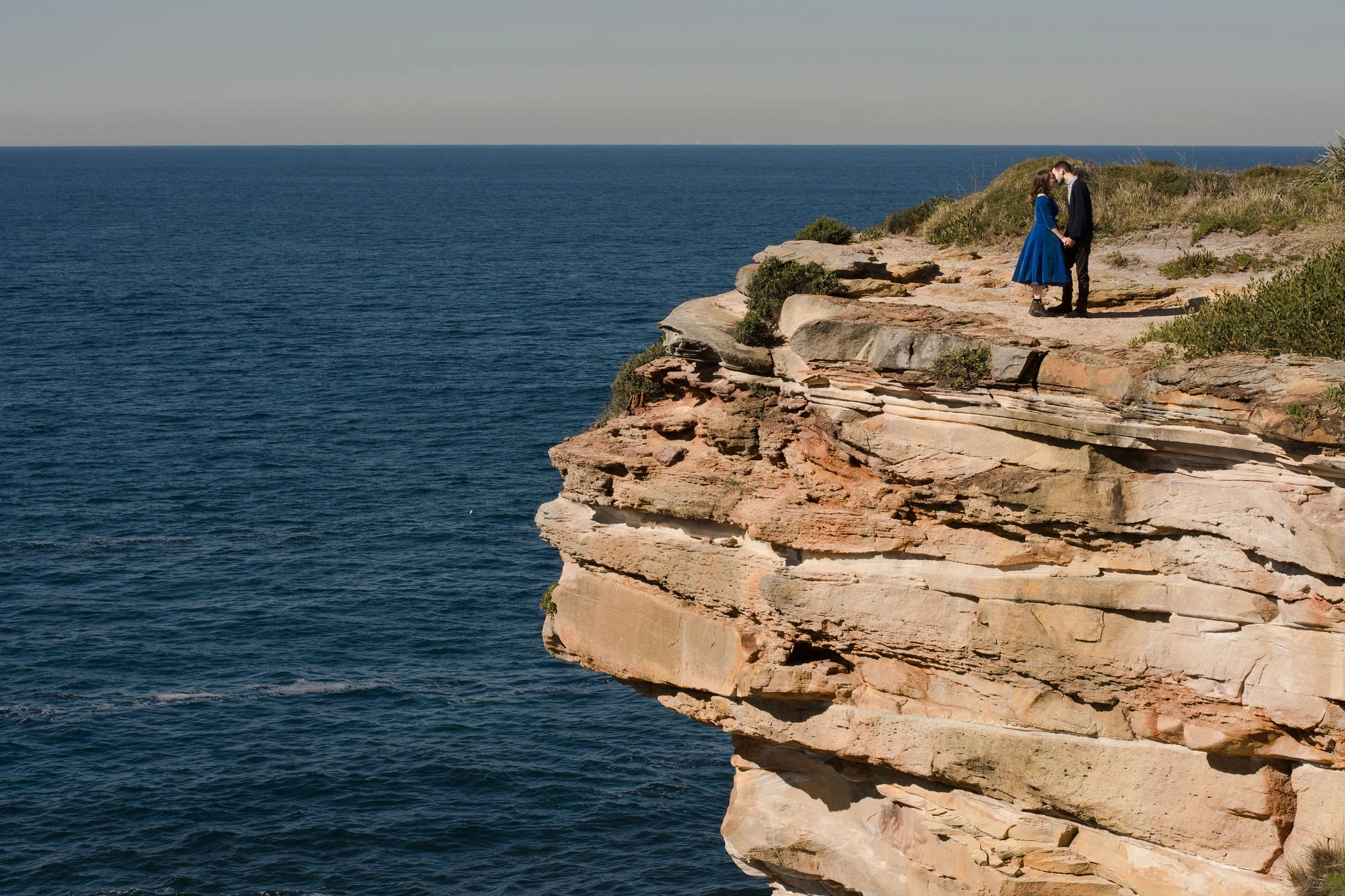 Olivia and Tom's Cliff Top Wedding