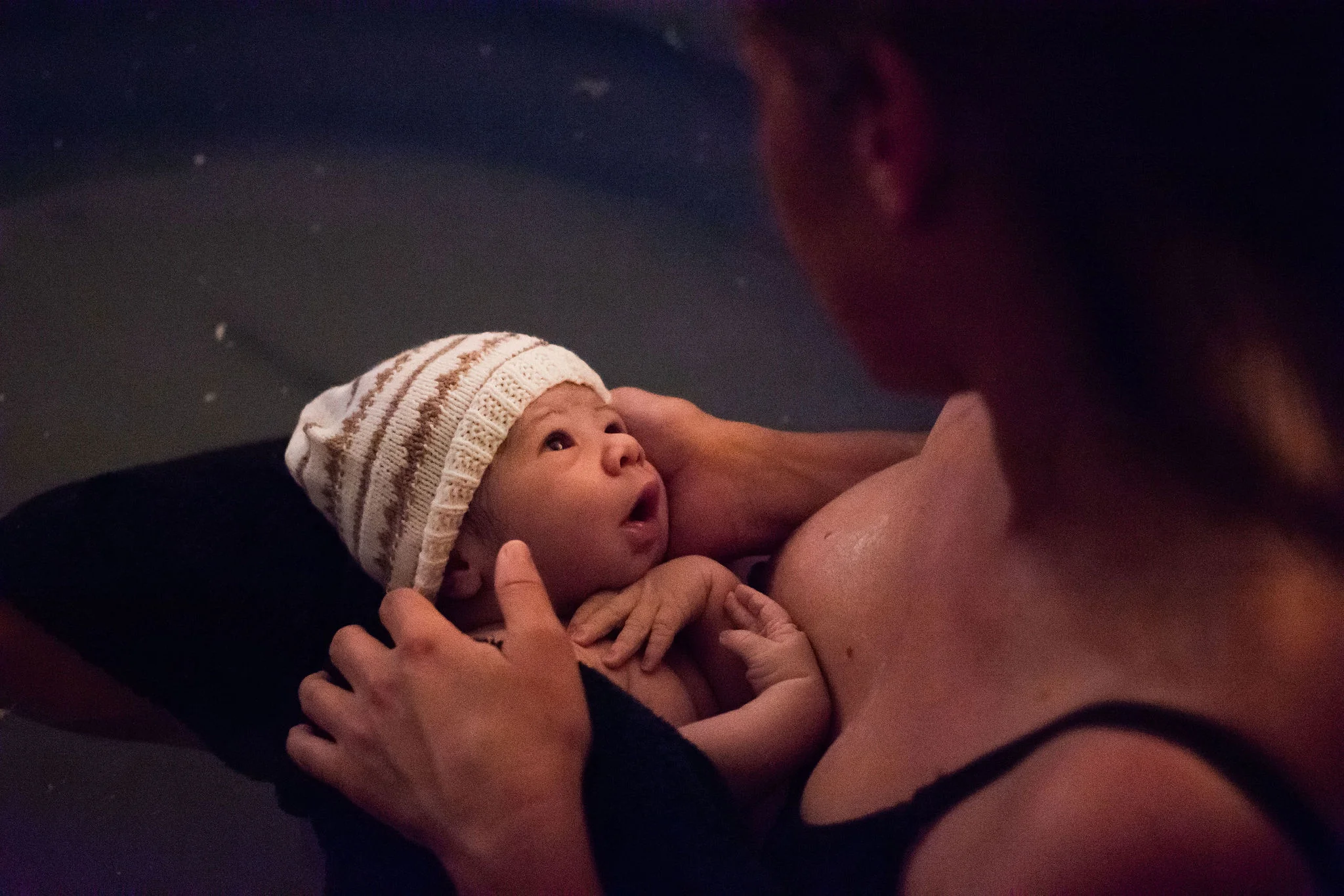 The birth of baby Zevy