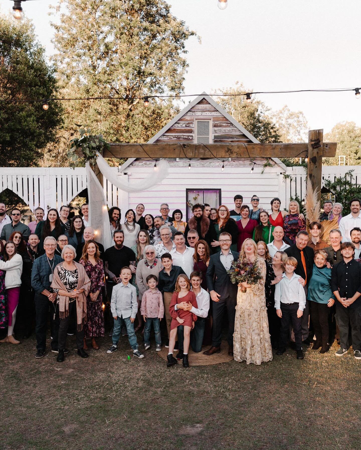I love a DIY wedding and Tee and Heath did it with style! They have an incredible community around them and that community all pitched in to make it an unforgettable day. Decorating, painting, catering, singing and playing music. It was a wonderland 