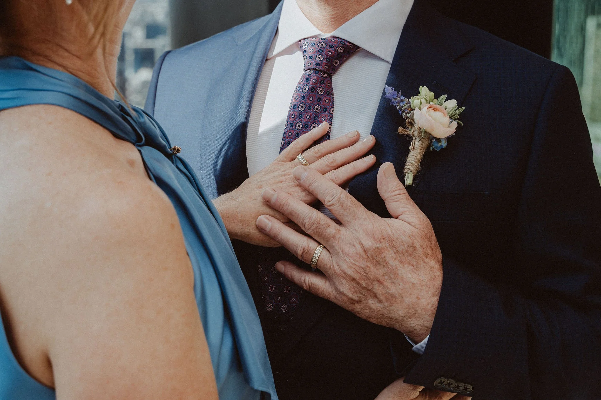 Bride and groom at Brisbane Registry Office ceremony