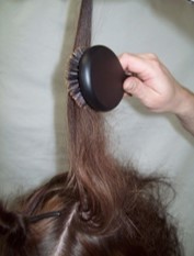 2. Back brushing