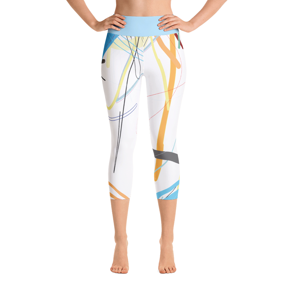 SGRIB - design 71 - Women's Fashion Yoga Capri Leggings - xs-xl sizes —  scott garrette