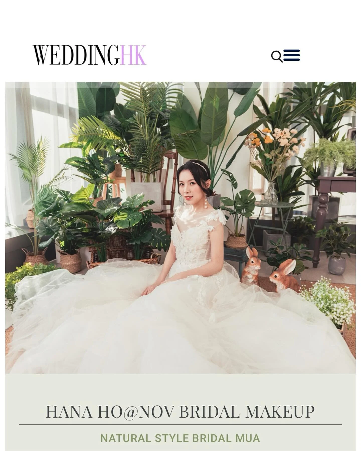 ➖ #媒體報導| #傳媒推介 🪞
🔘 新娘化妝部| @nov.makeup.hk 
謝謝 @weddinghk.hk 的專訪 🤍
·「發掘專屬你的自然美」·
對於我們而言,一個造型舒服耐看,是源自妝容呈現出女生本來的個性與特質。化妝師的價值不在於把妝容倒模般複製,而是因應個人的特性而調整;分辨每位新娘的優缺點,透過細膩的造型手藝,配合美學觸覺,令新娘散發清新、淡雅與溫柔的感覺,展現自然又不失個性的美麗。
- - - - - - - - - - - - -
