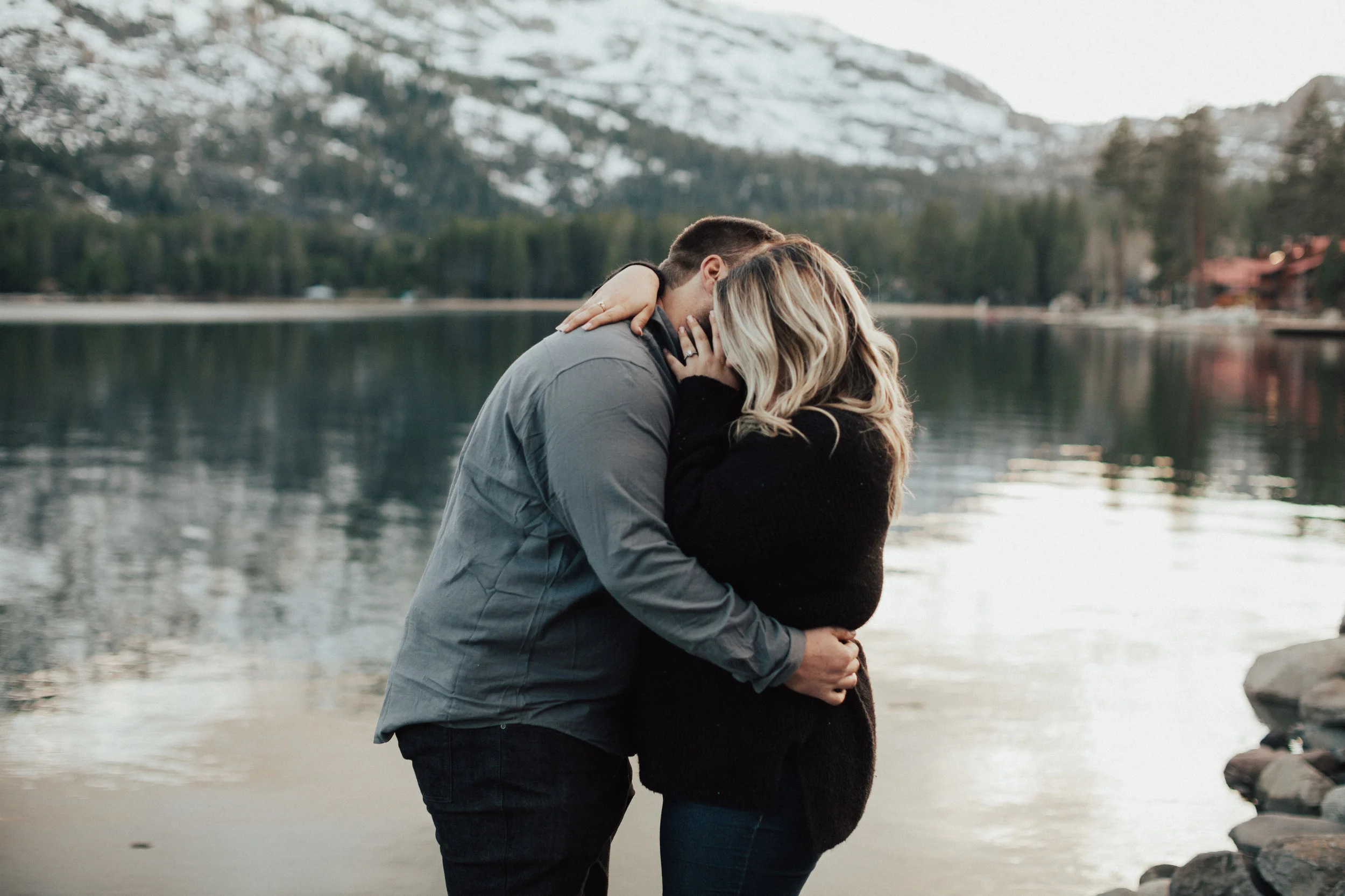 Moments shared by the mountaintops.