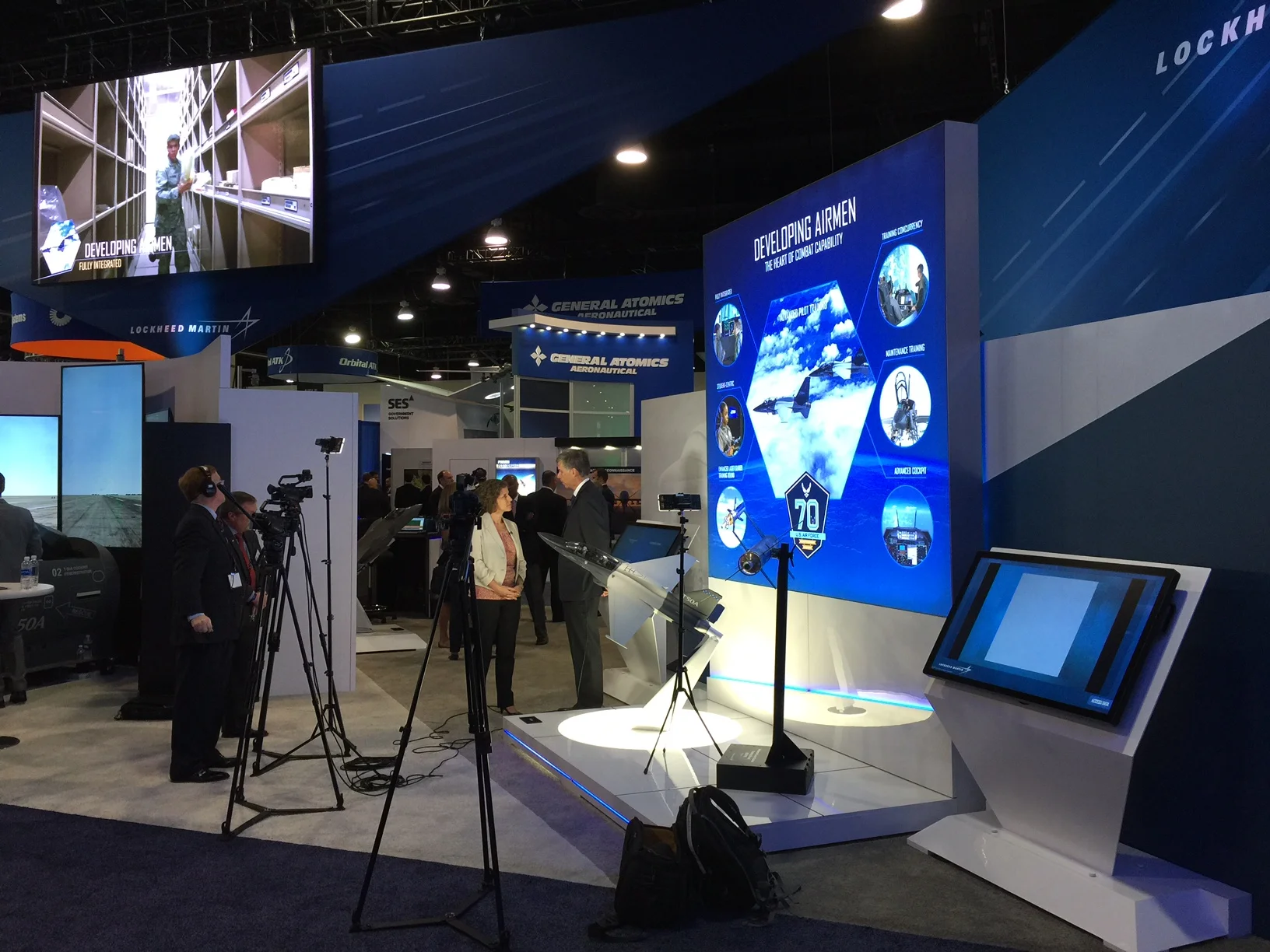 CoAspire supports Lockheed Martin at Air Force Association Convention and Conference